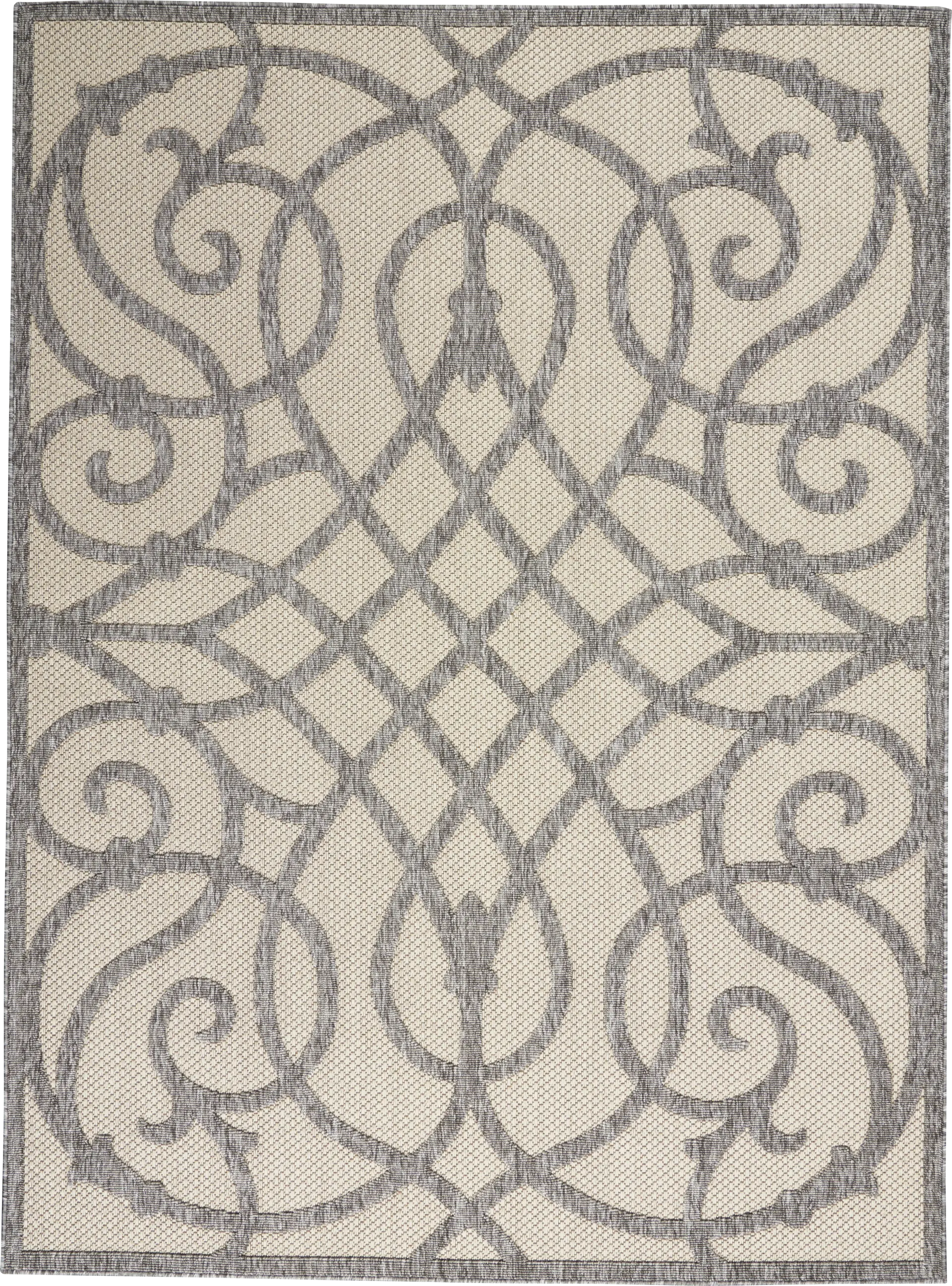 Cammie Gray 8' x 10' Indoor/Outdoor Rug