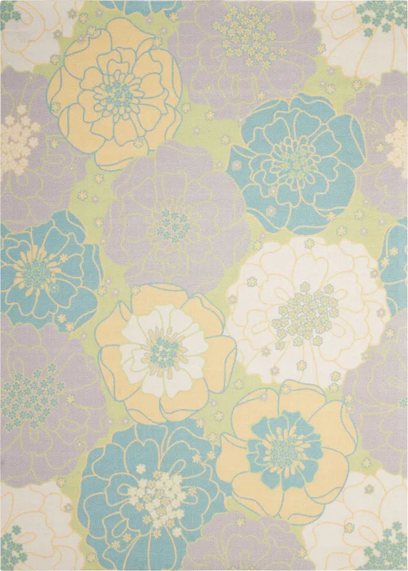 Edria Green 8' x 11' Indoor/Outdoor Rug