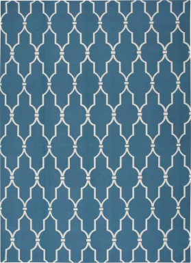 Taliya Navy 8' x 11' Indoor/Outdoor Rug