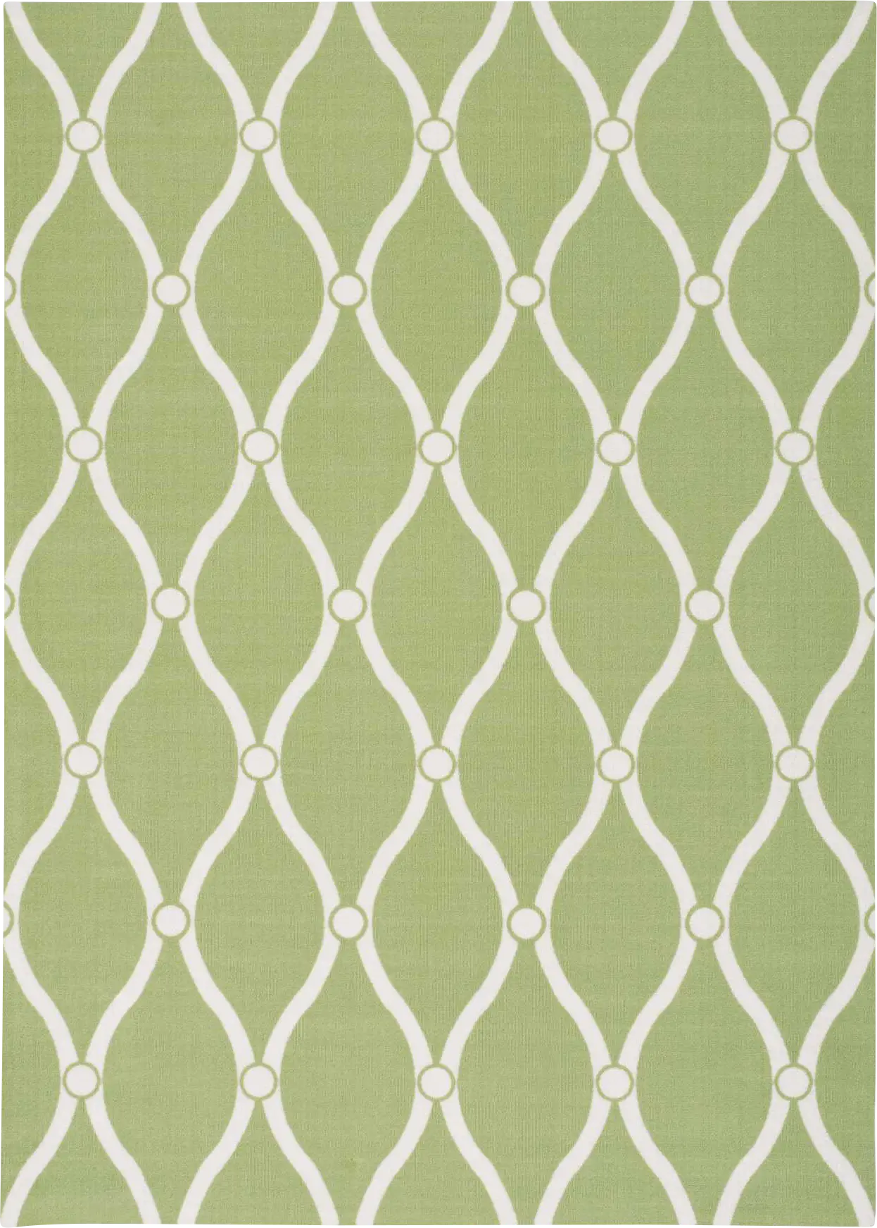 Nabella Green 8' x 11' Indoor/Outdoor Rug