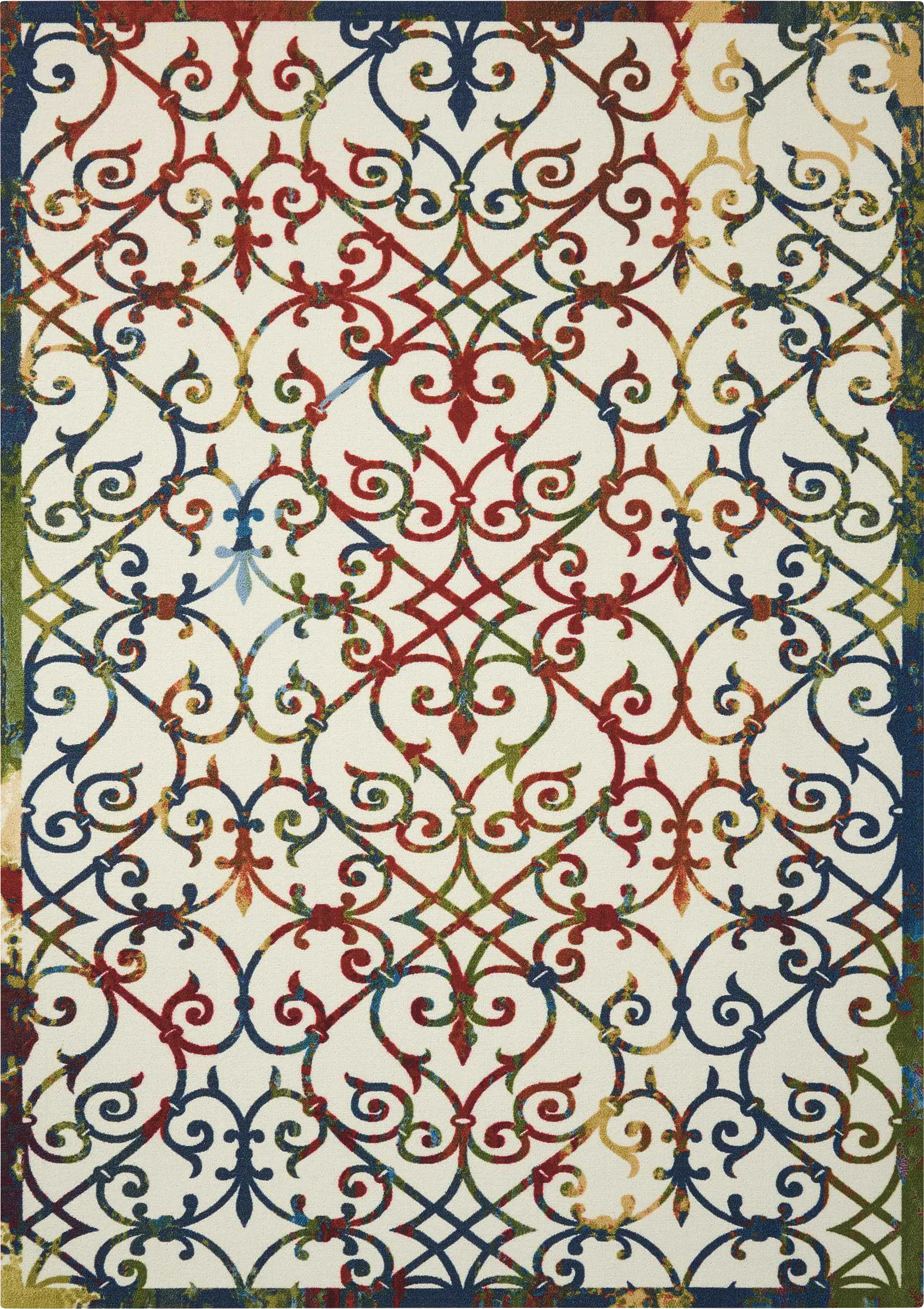 Jarrel Multi 8' x 11' Indoor/Outdoor Rug - Thumbnail - Image 1