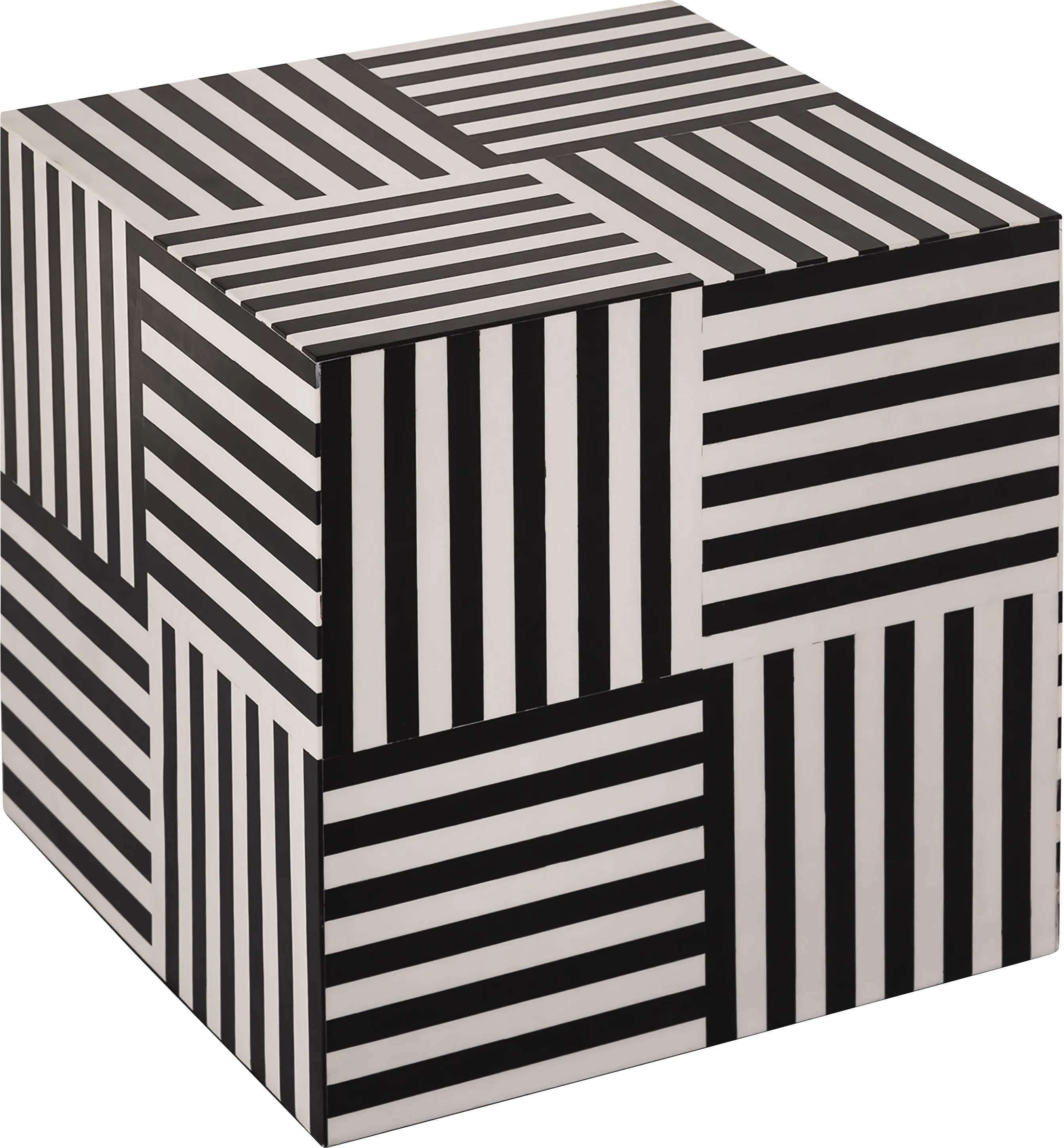 Zeaux Black Accent Table - Thumbnail - Image 1