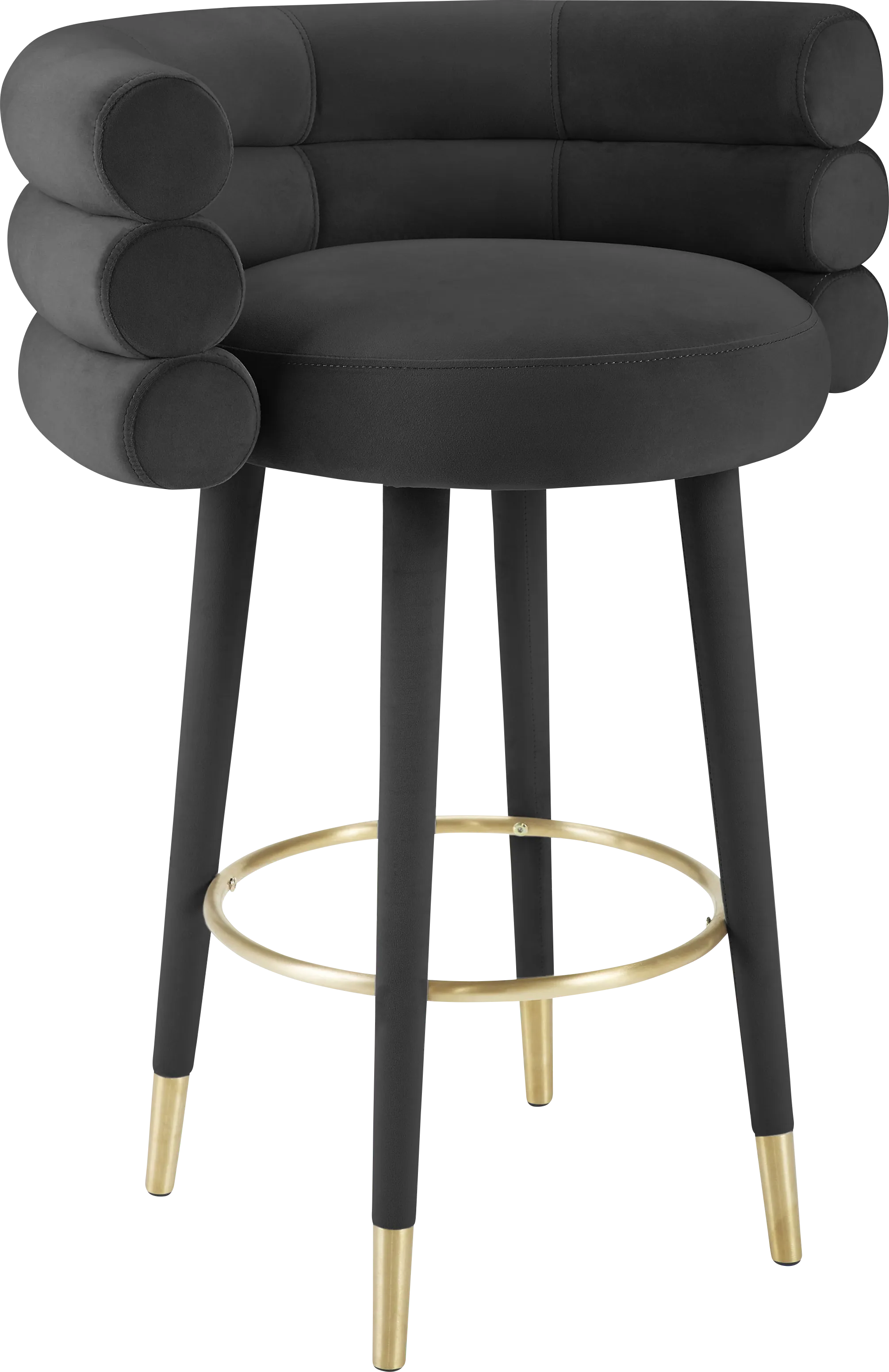 Barberry Black Barstool - Thumbnail - Image 1