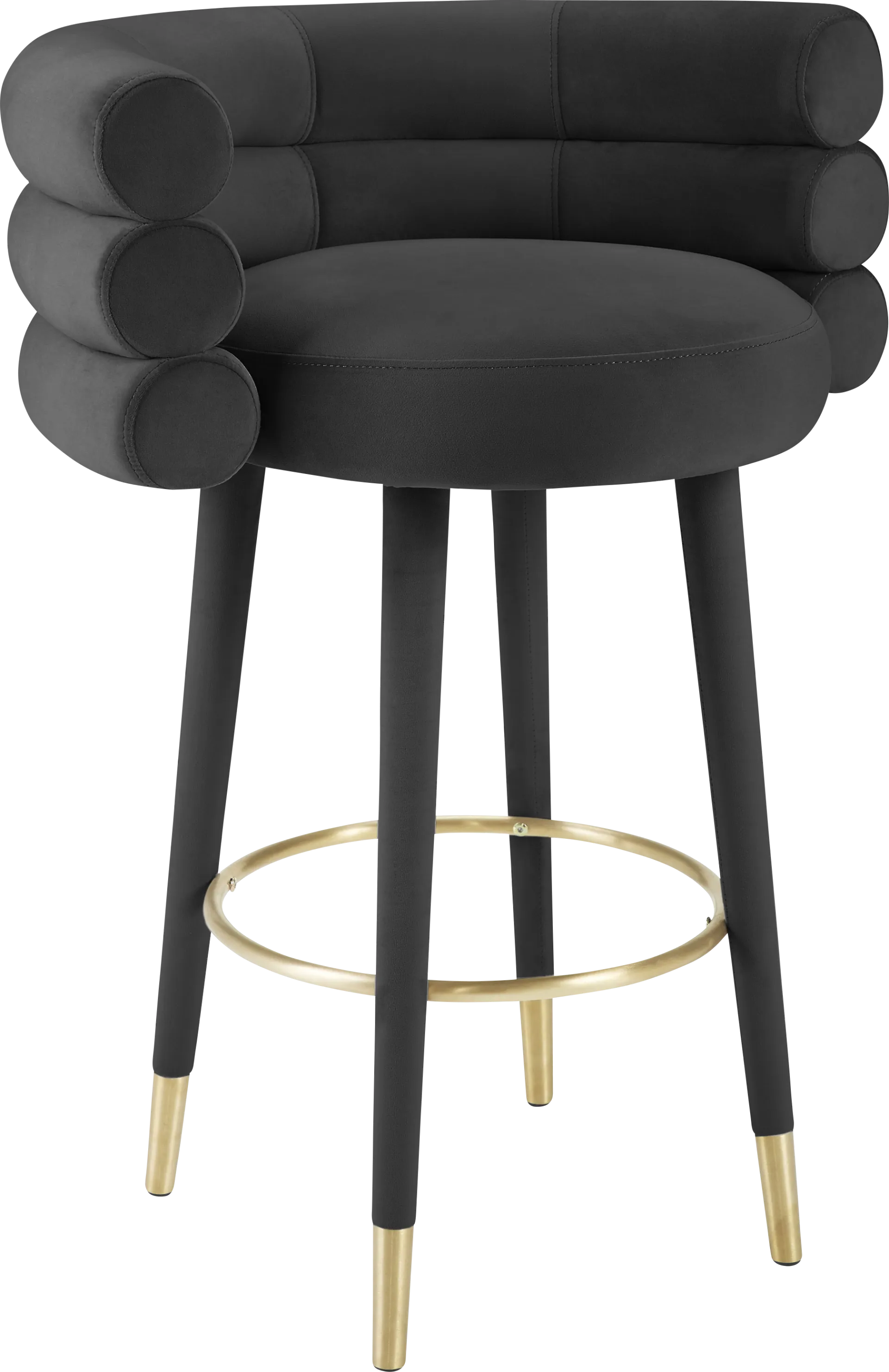 Barberry Black Barstool - Image 1
