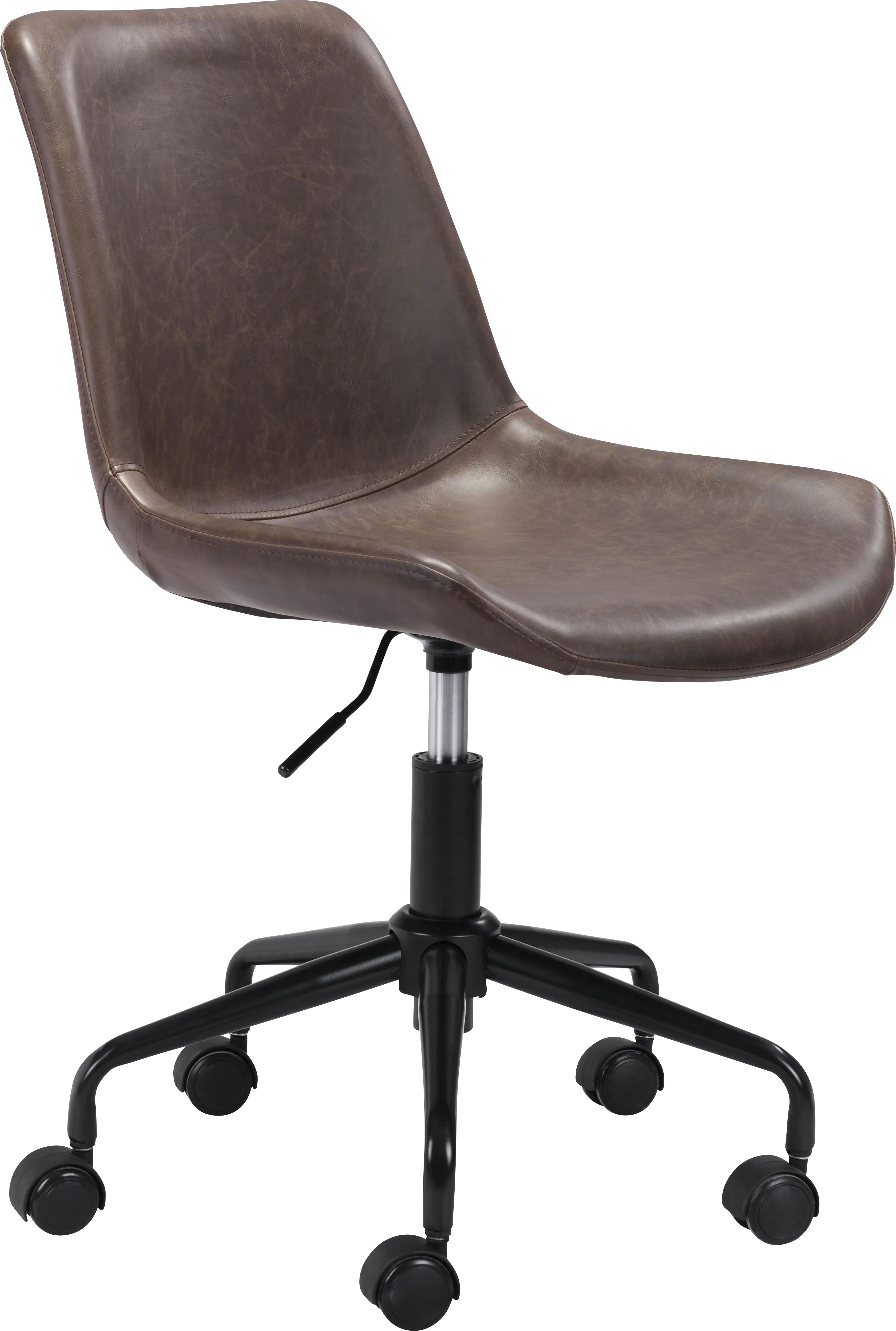 Duckney Brown Office Chair - Thumbnail - Image 1