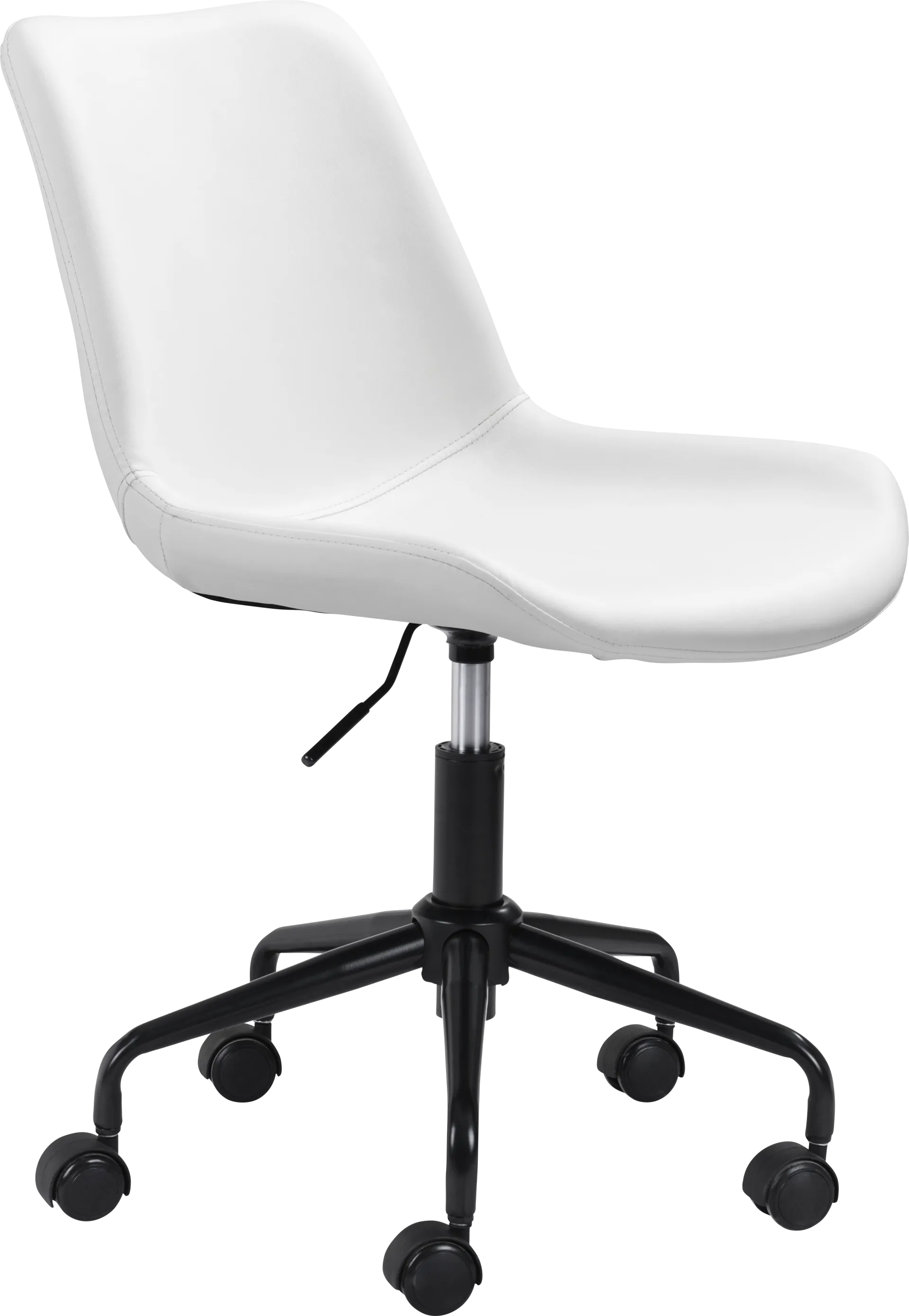 Duckney White Office Chair - Image 1