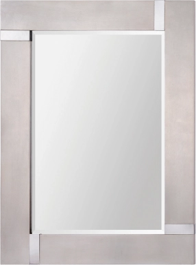 Denisa Silver Mirror