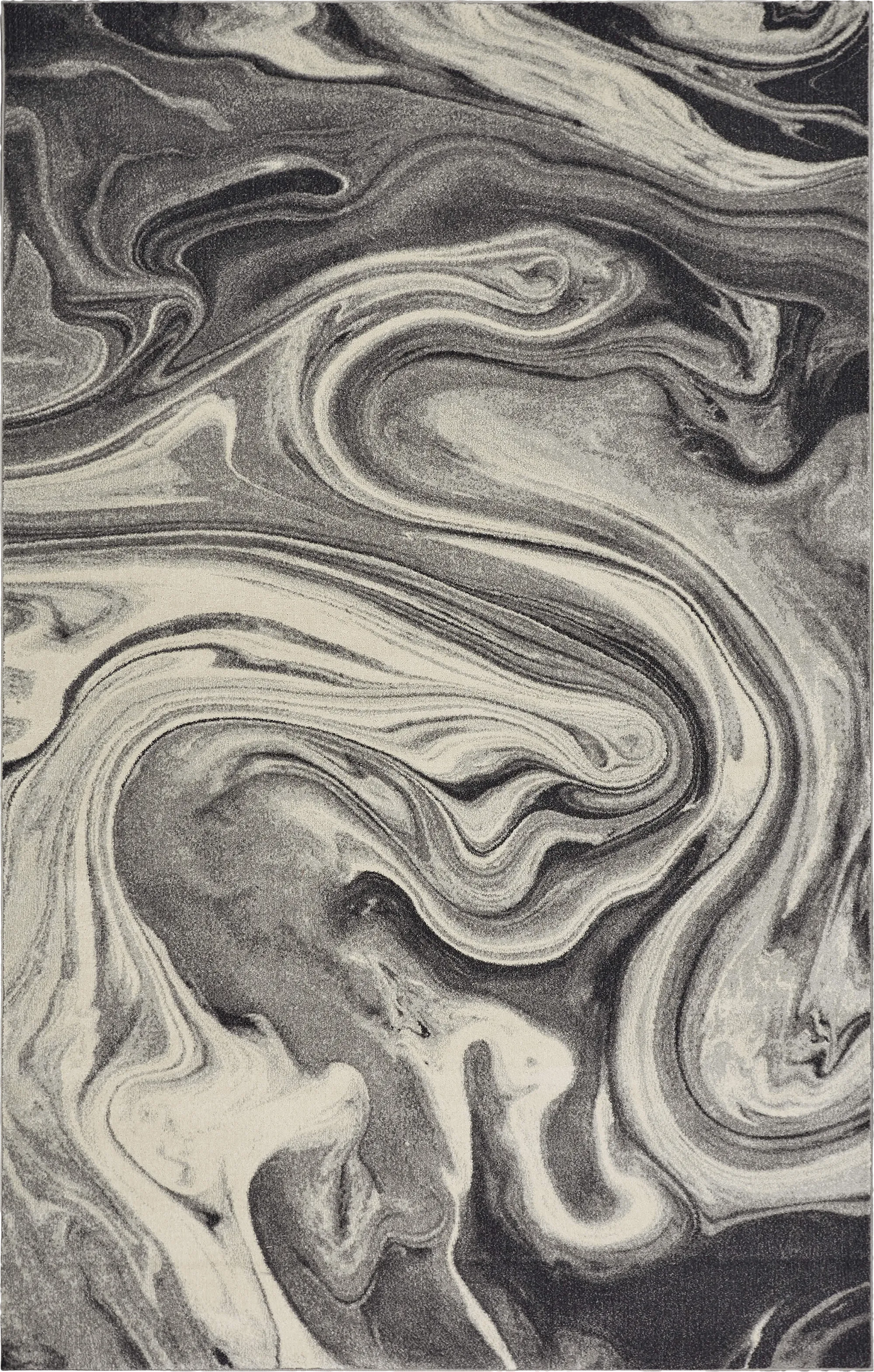 Aymil Gray 6'7 x 9'6 Rug - Thumbnail - Image 1