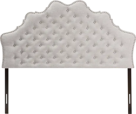 Conagra Gray King Upholstered Headboard