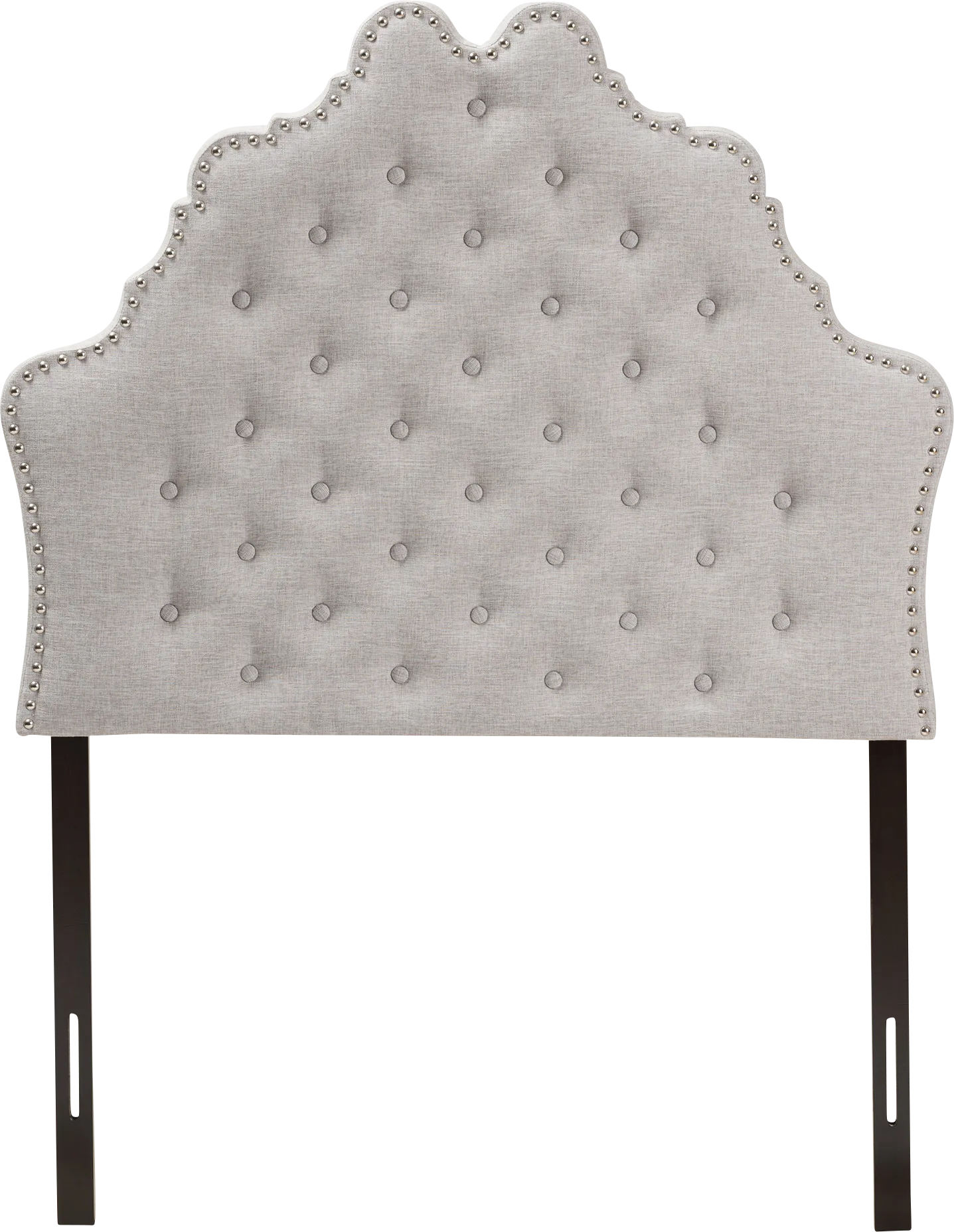 Conagra Gray Twin Upholstered Headboard - Thumbnail - Image 1