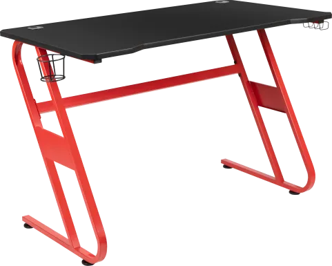 Kids Astix Red Gaming Desk