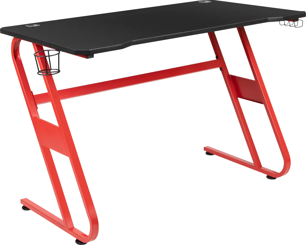 Kids Astix Red Gaming Desk