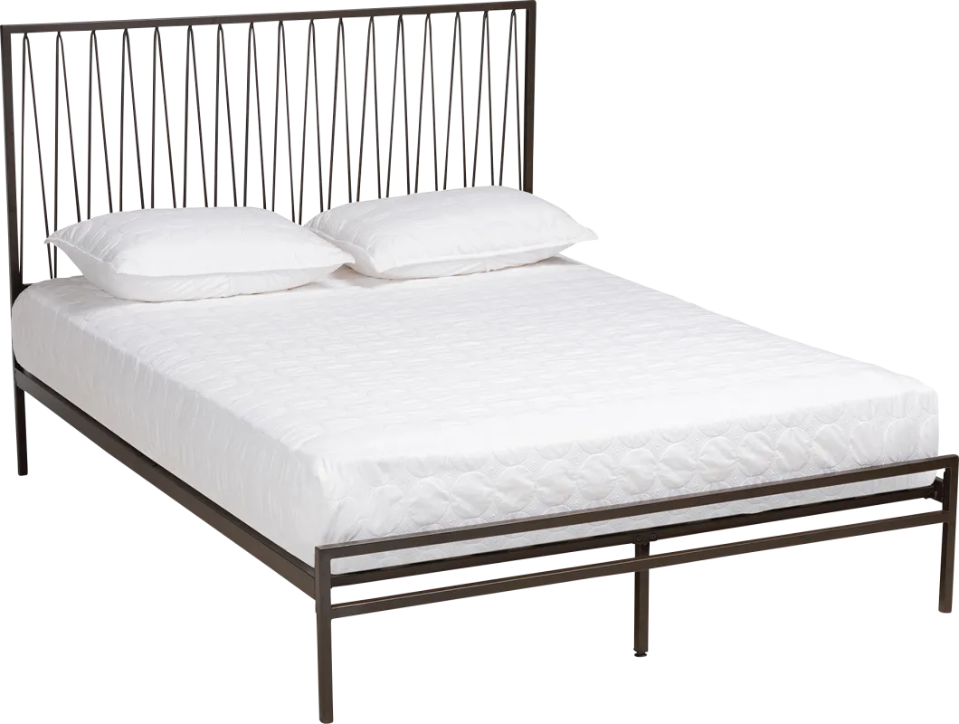 Rowesville Black Full Bed