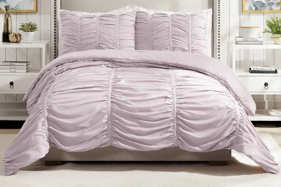 Kids Liesle Purple Twin Comforter Set