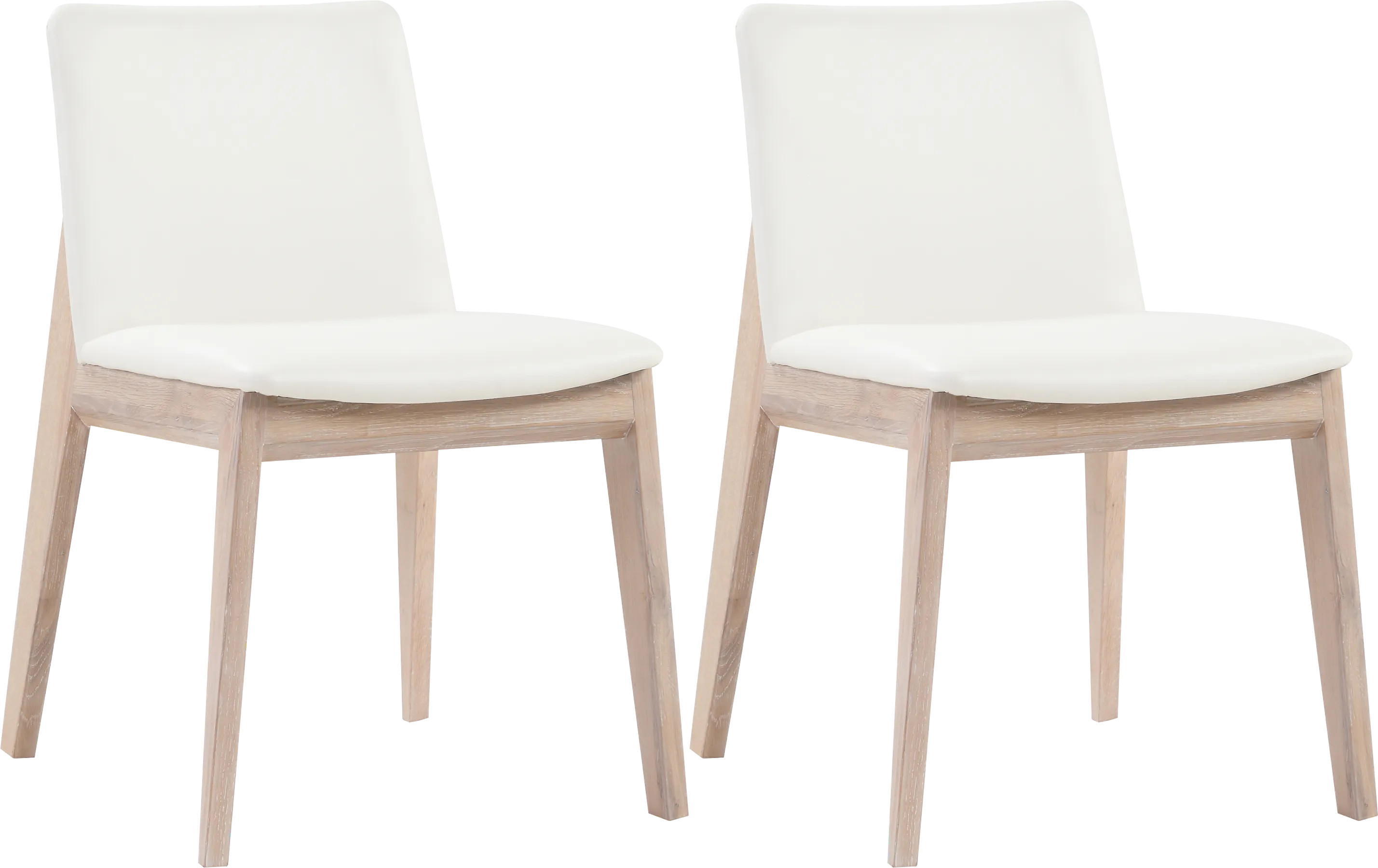 Bayard Way White Dining Chair, Set of 2