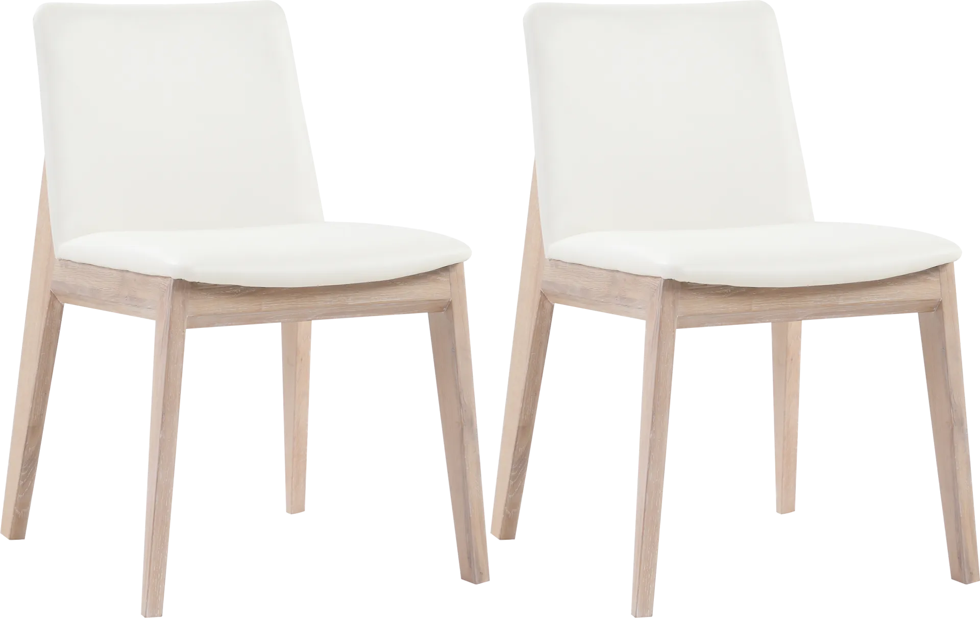 Bayard Way White Dining Chair, Set of 2 - Image 1