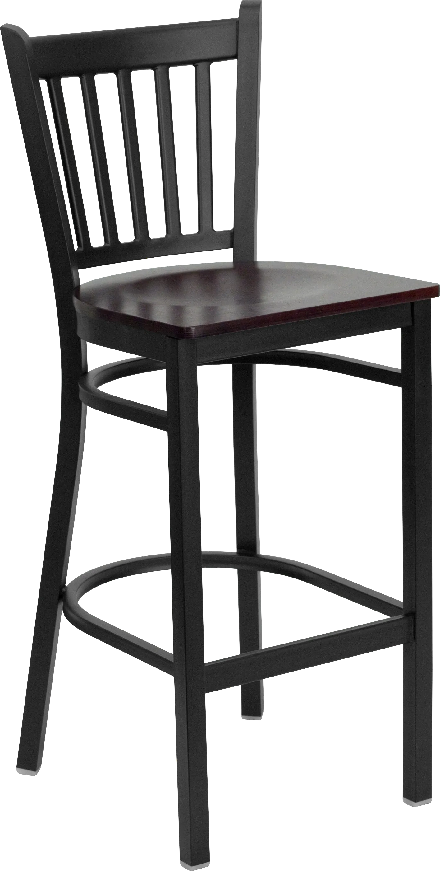 Elwood Mahogany Barstool - Image 1