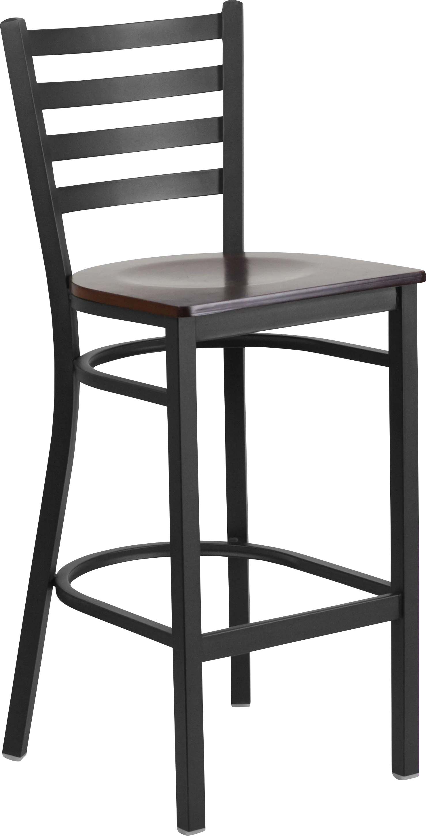 Averil Walnut Barstool - Image 1