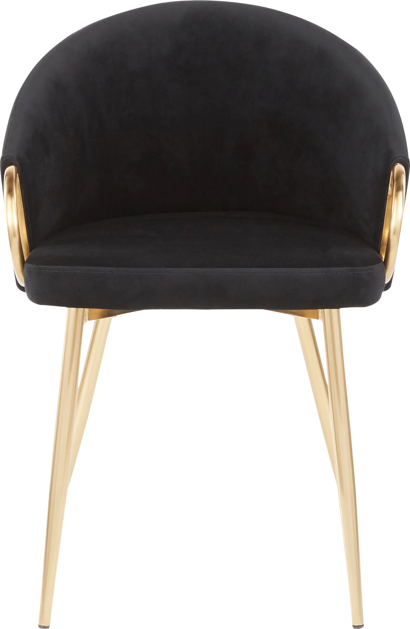 Cherlyn Black Side Chair - Image 1