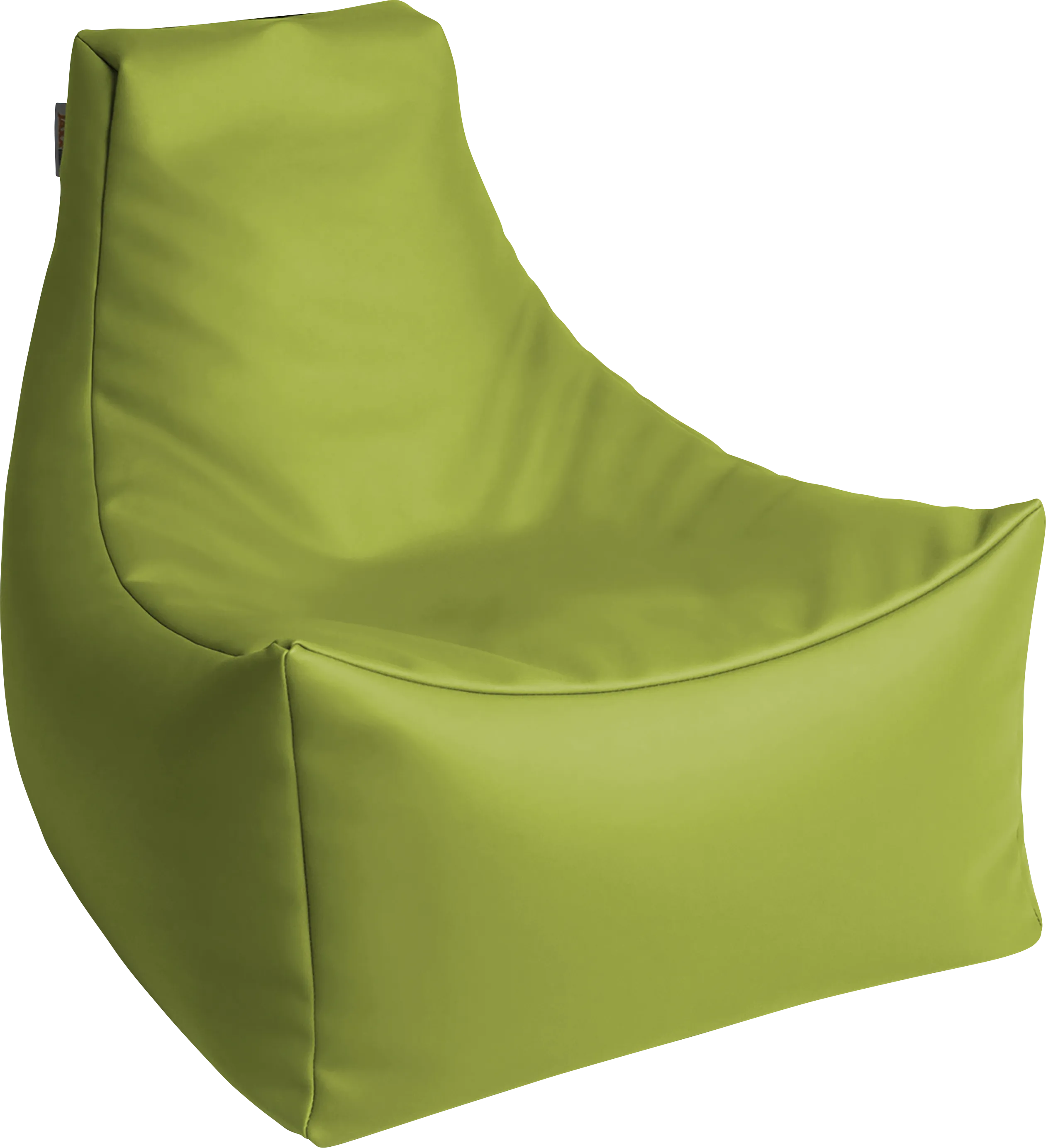 Kids Wilfy Green Small Bean Bag Chair - Thumbnail - Image 1