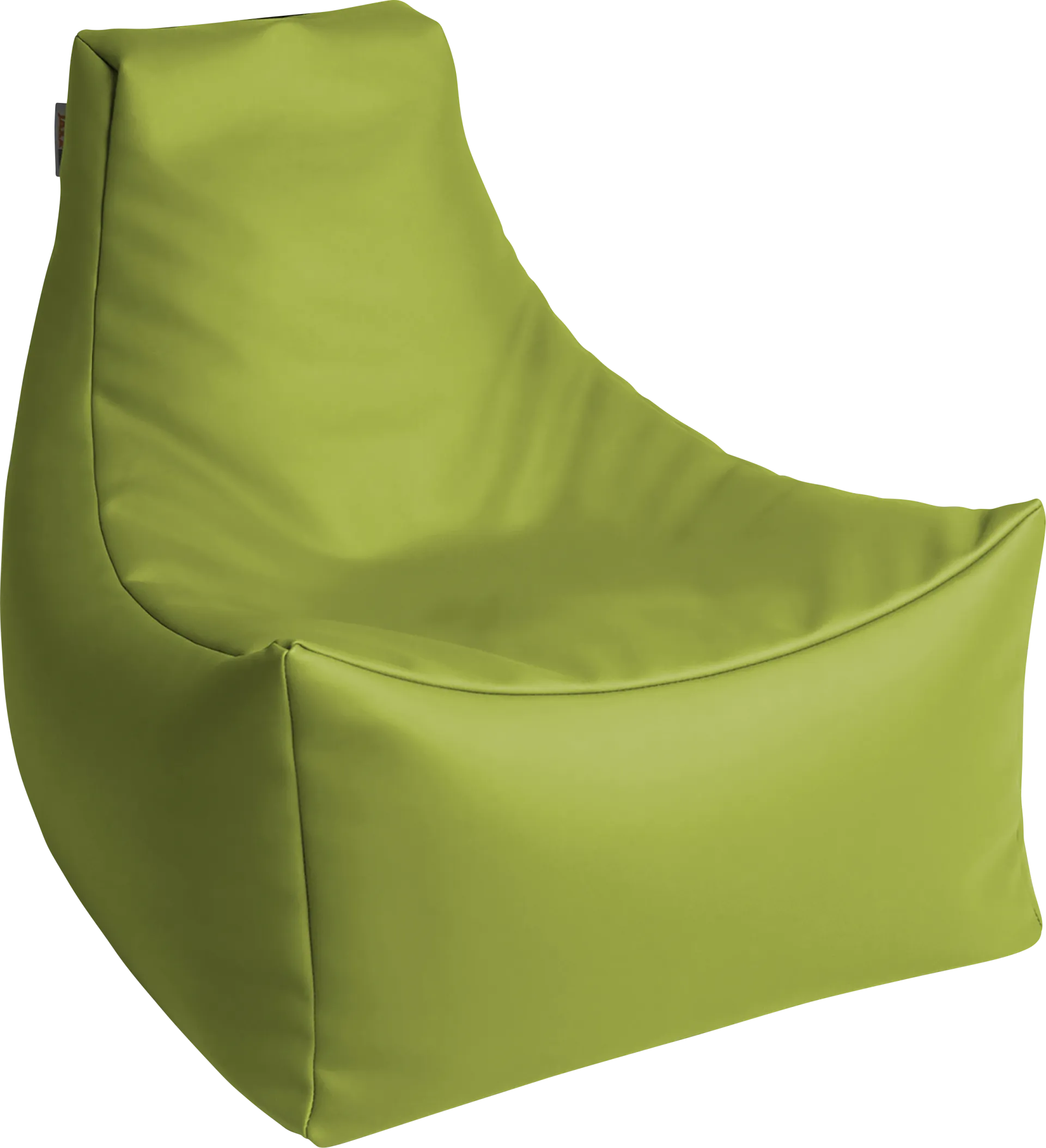 Kids Wilfy Green Small Bean Bag Chair - Image 1