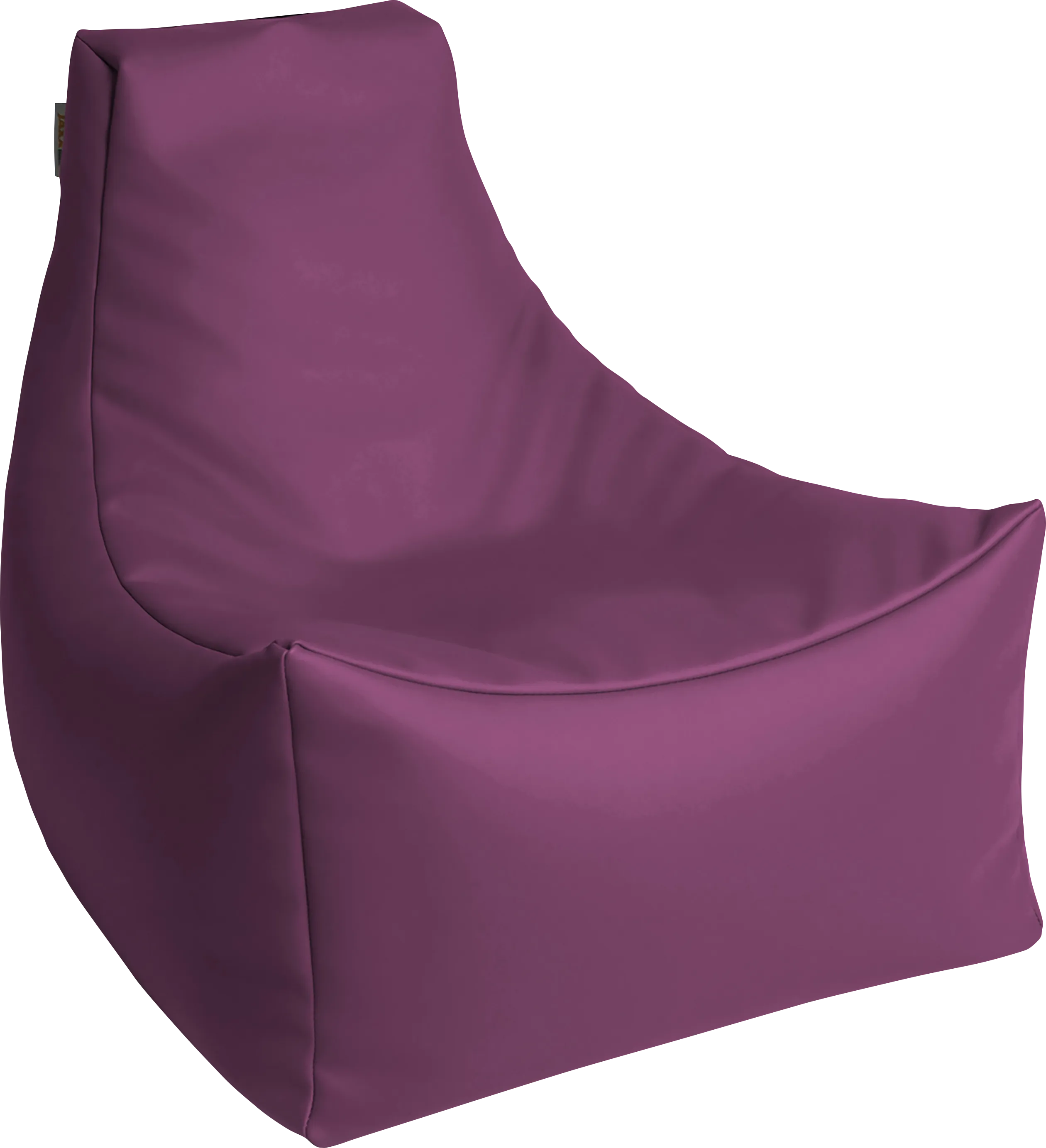 Kids Wilfy Purple Small Bean Bag Chair - Thumbnail - Image 1