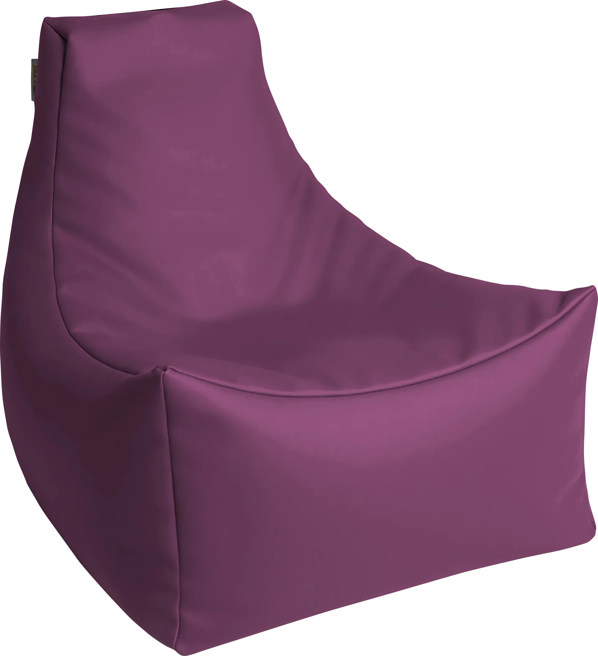 Kids Wilfy Purple Small Bean Bag Chair - Image 1