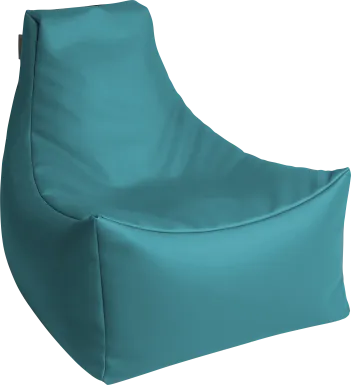 Kids Wilfy Turquoise Small Bean Bag Chair
