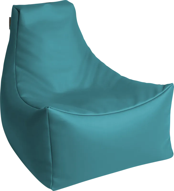 Kids Wilfy Turquoise Small Bean Bag Chair