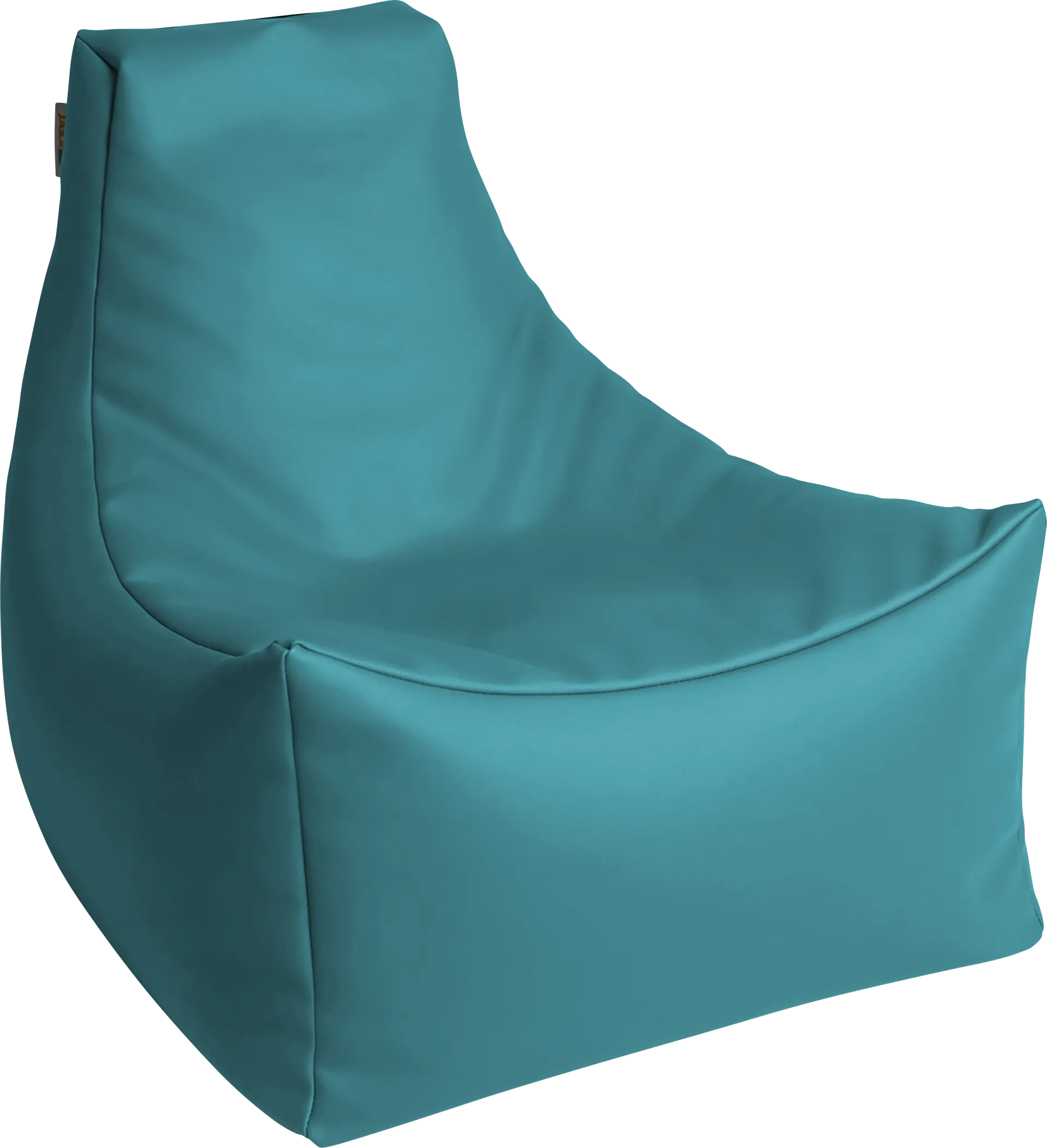 Kids Wilfy Turquoise Small Bean Bag Chair - Image 1