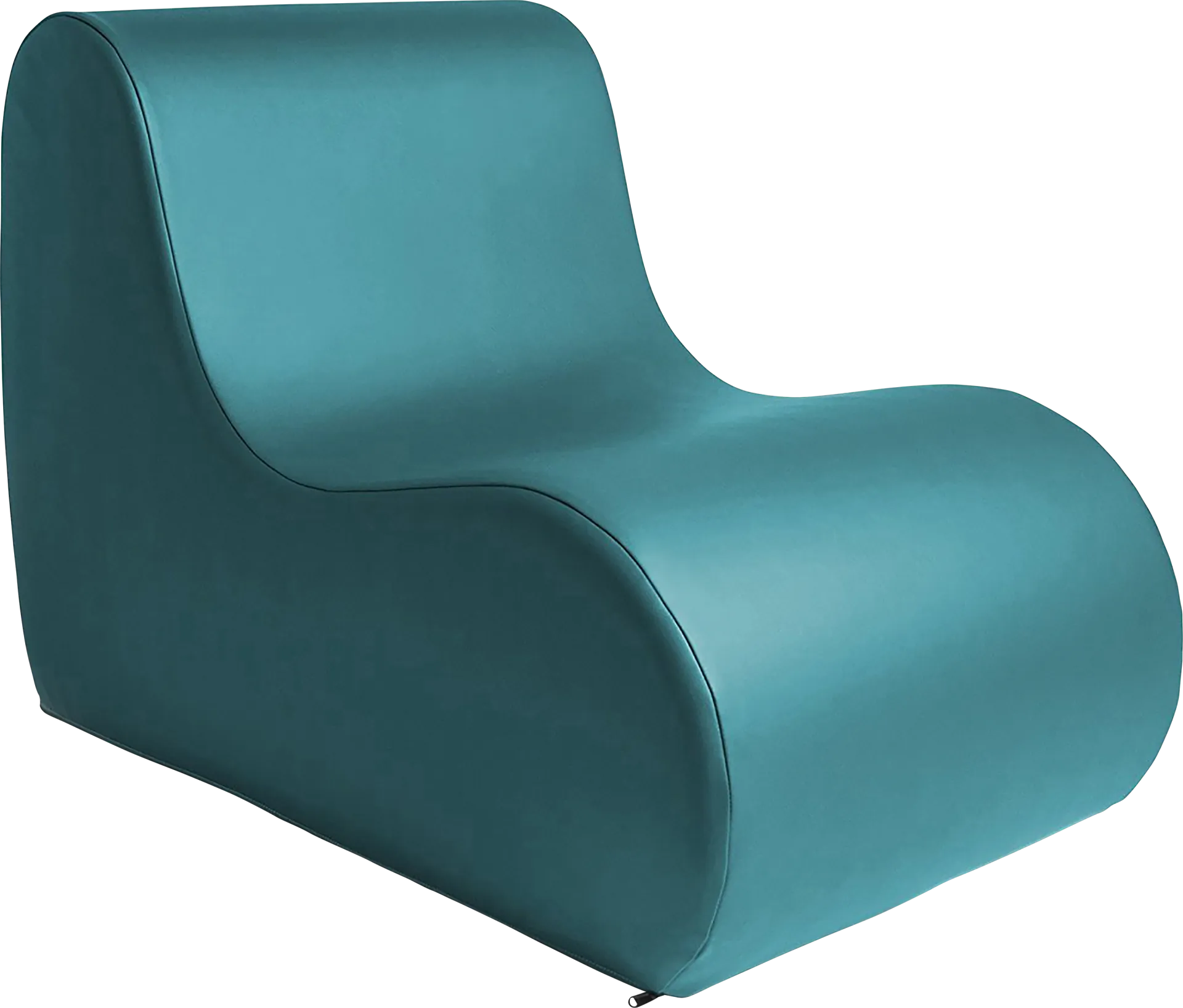 Kids Tamiko Turquoise Large Chair - Image 1