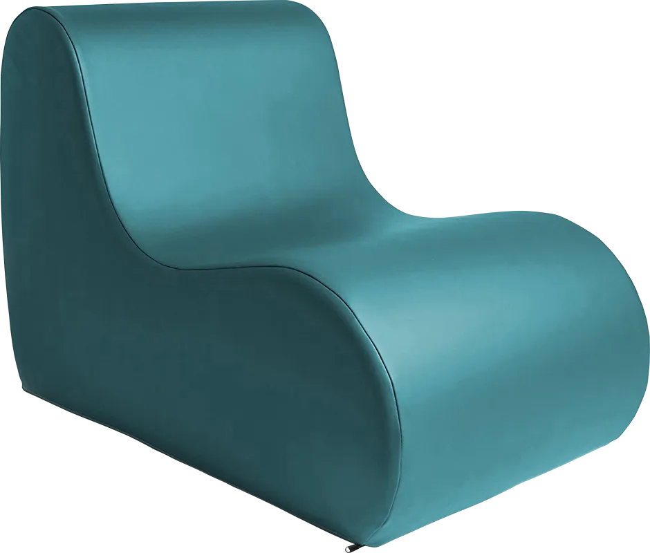 Kids Tamiko Turquoise Large Chair