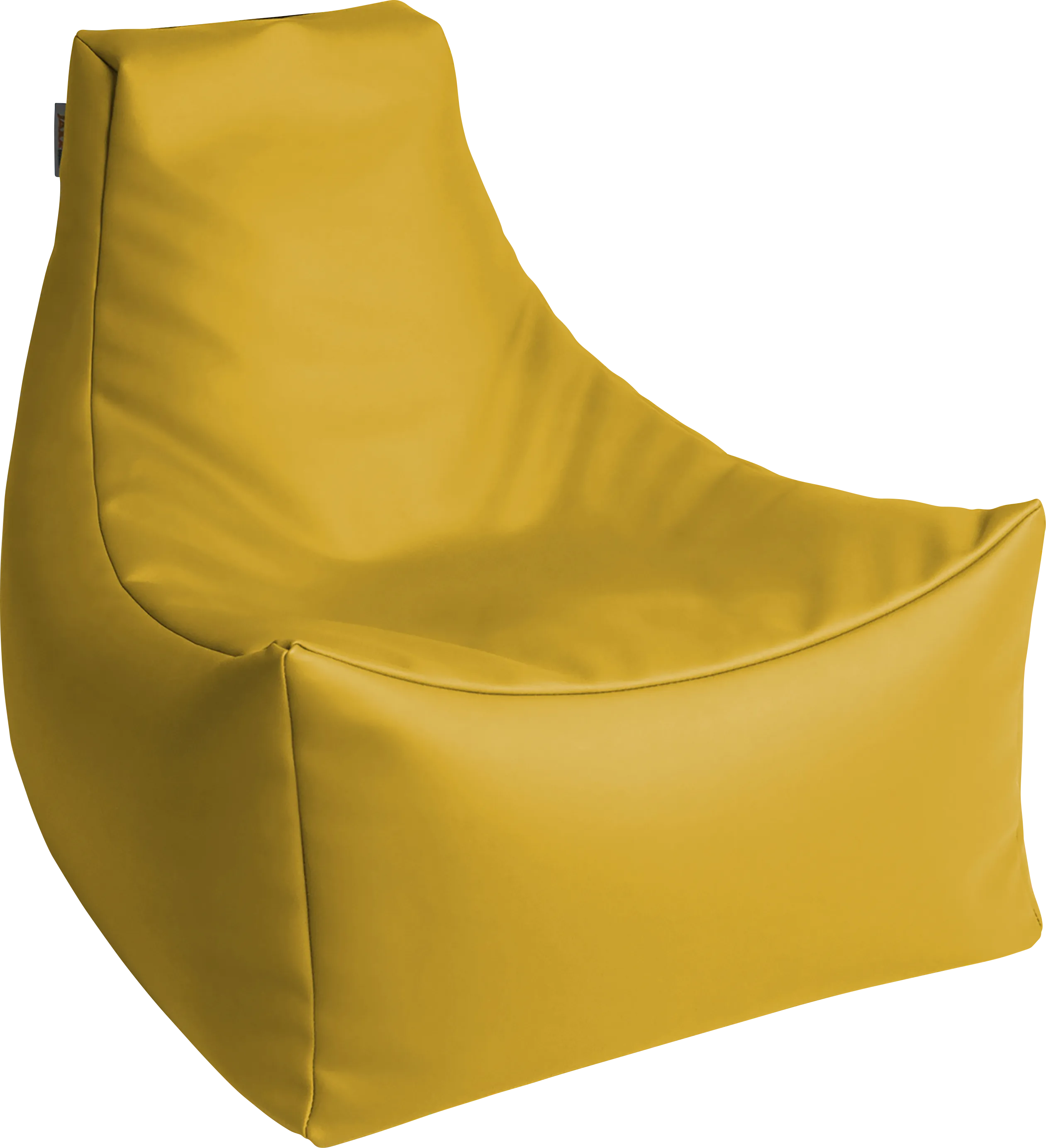 Kids Wilfy Yellow Small Bean Bag Chair