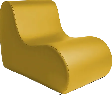 Kids Tamiko Yellow Large Chair