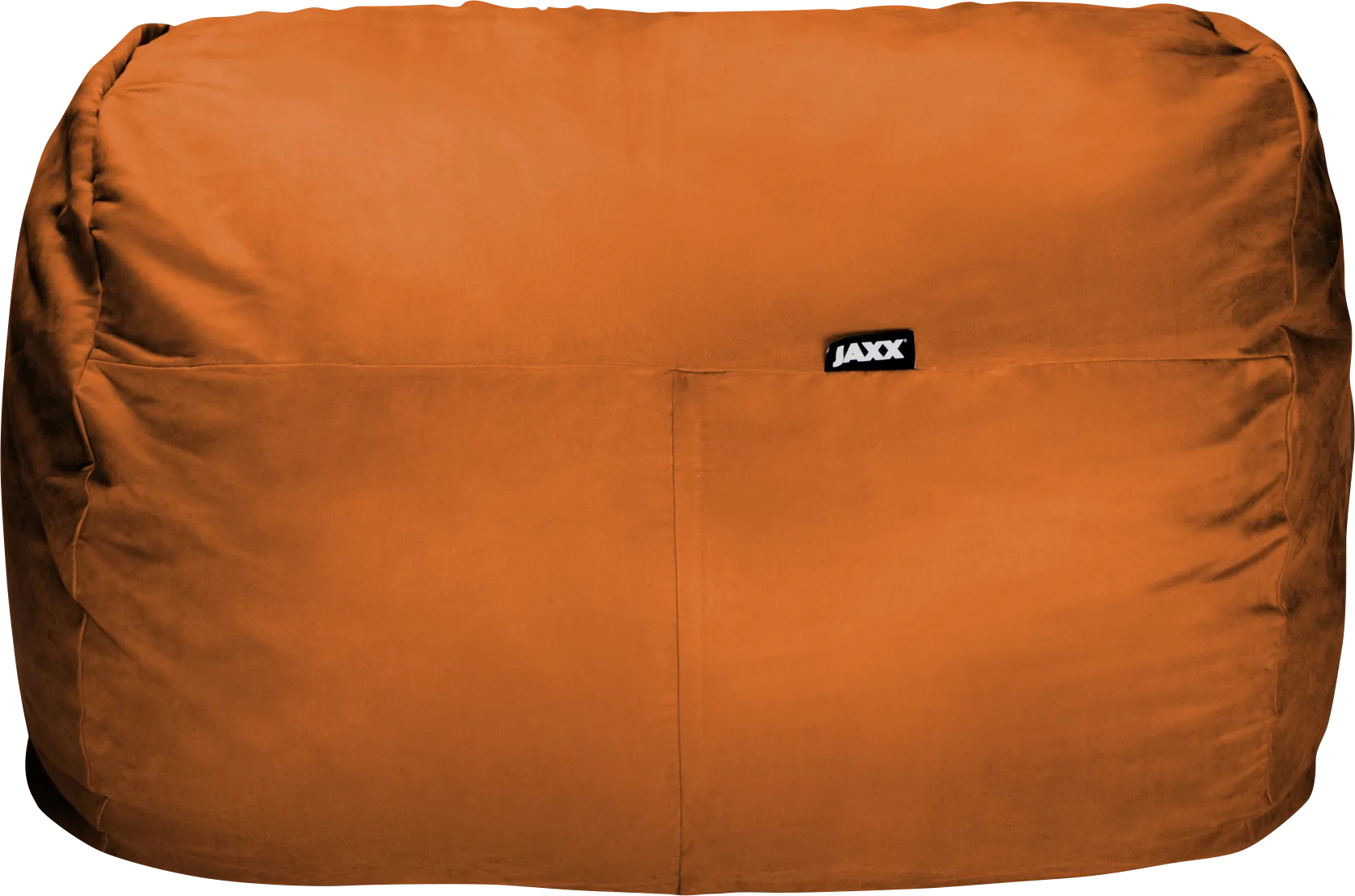 Kids Bexley Orange Bean Bag Chair - Image 1