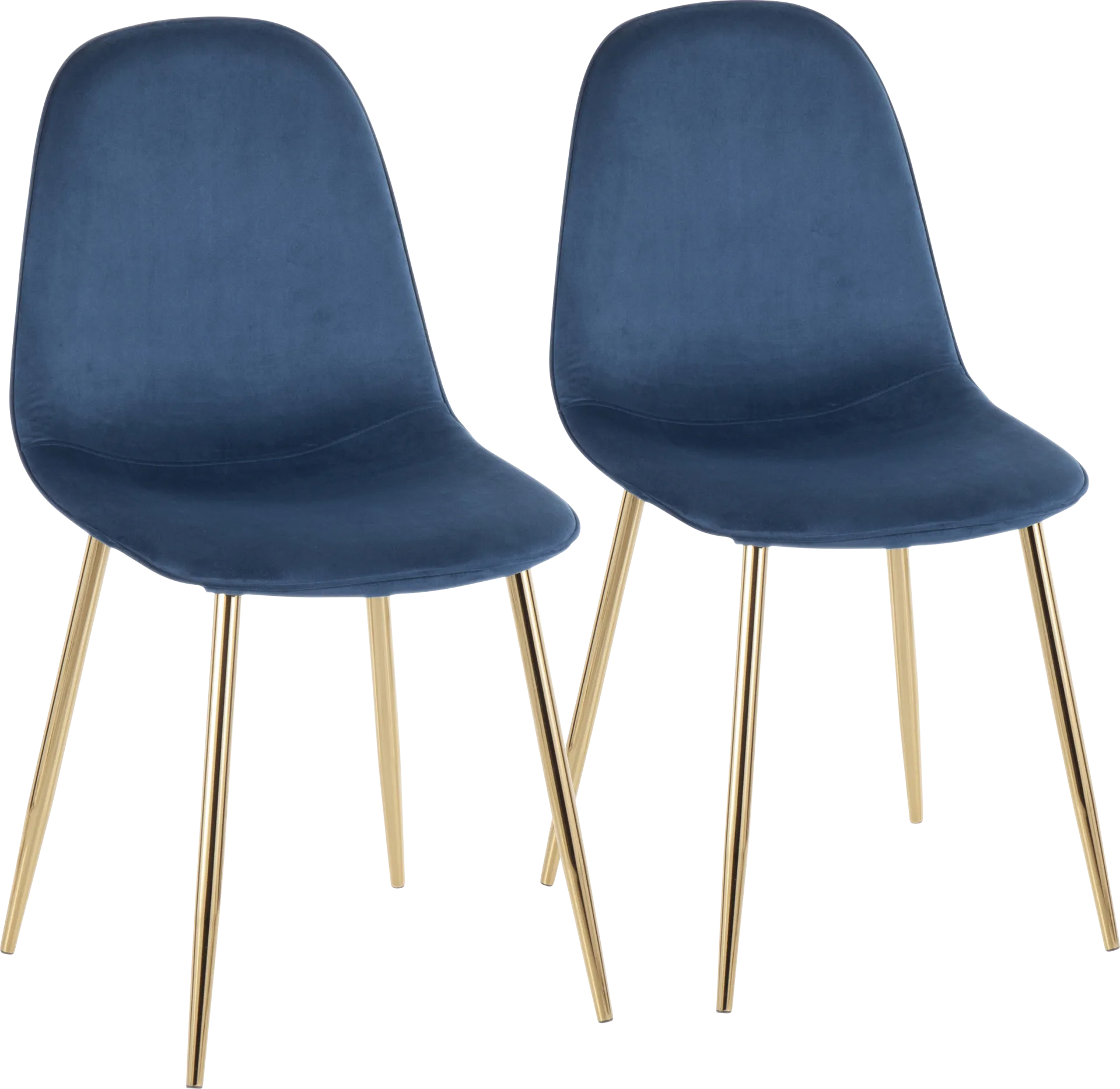 Kernack I Blue Side Chair, Set of 2 - Image 1