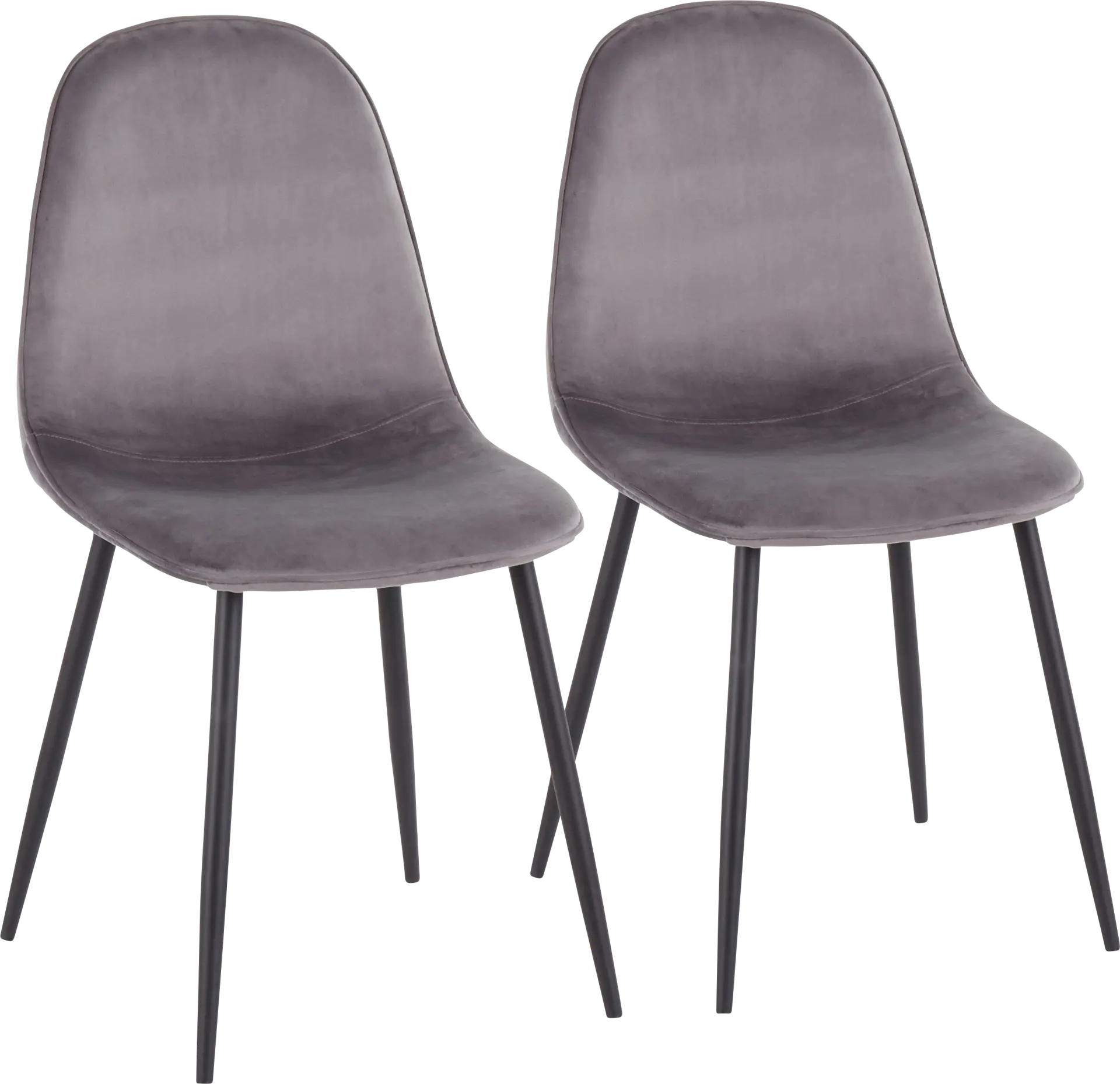 Kernack II Gray Side Chair, Set of 2