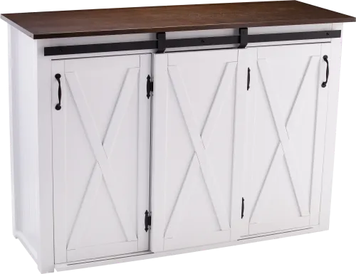 Vesthaven White Kitchen Island