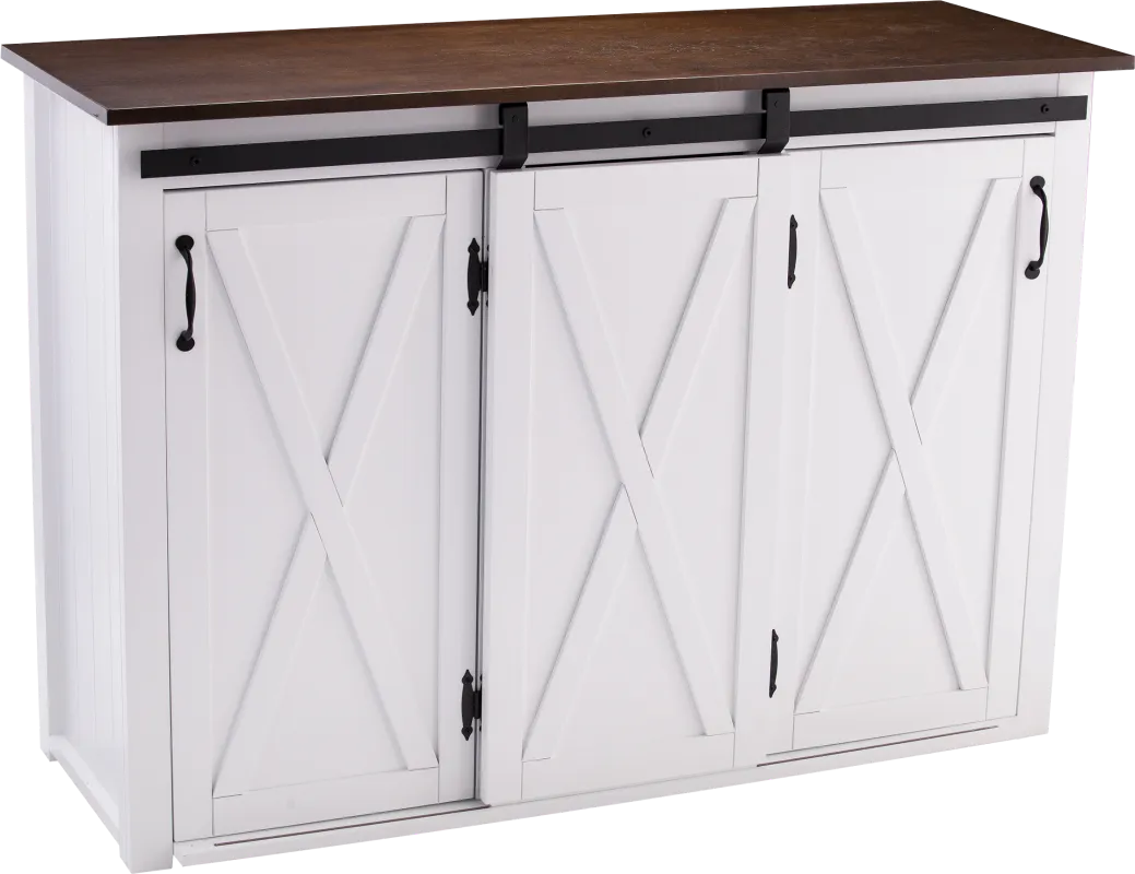Vesthaven White Kitchen Island