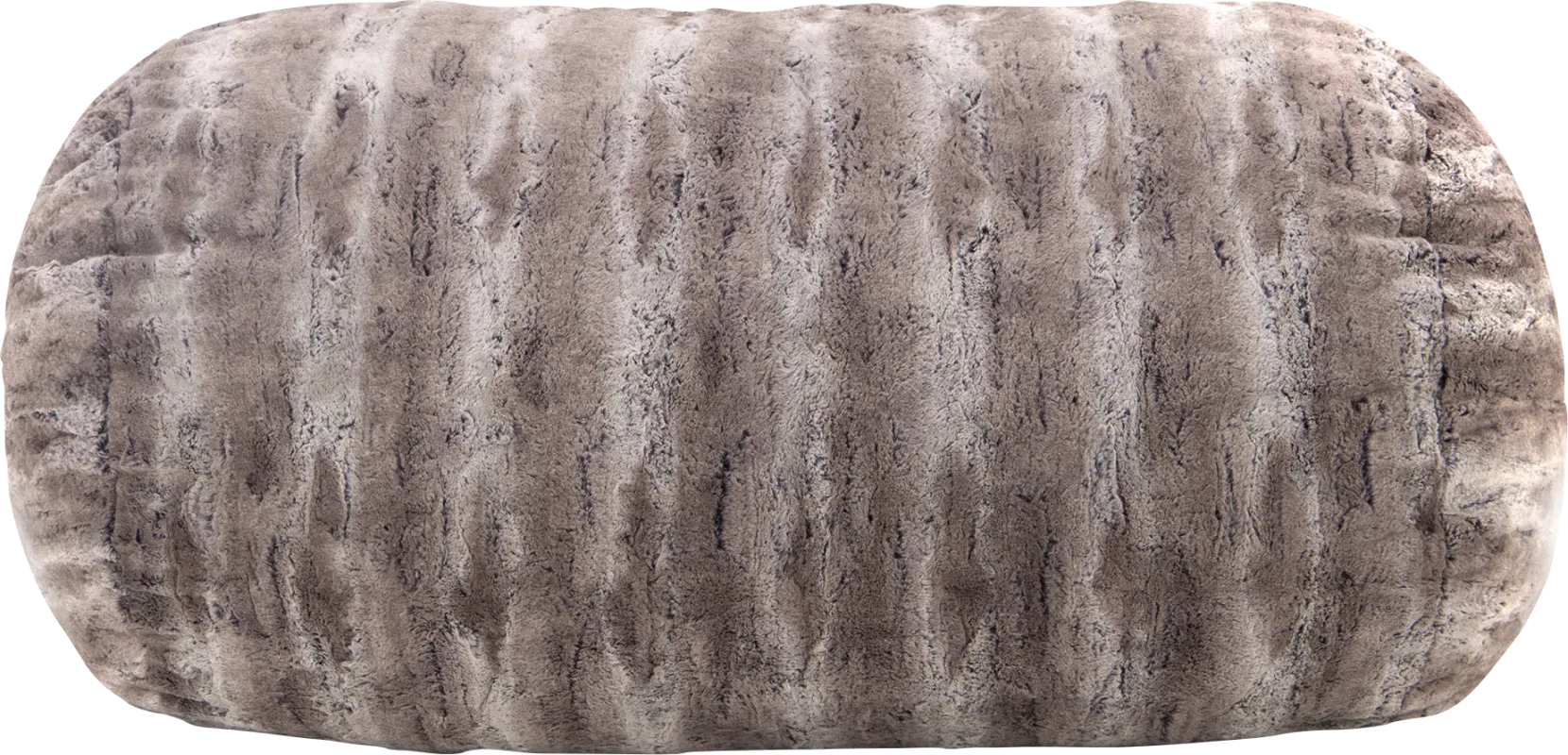 Kids Winter Dream Brown Faux Fur Small Bean Bag