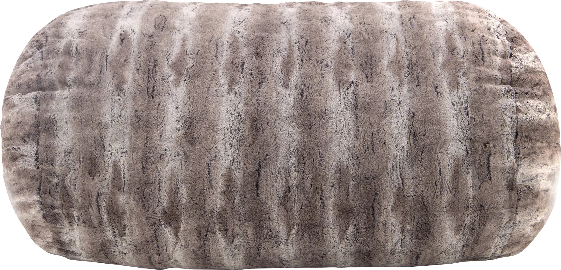 Kids Winter Dream Brown Faux Fur Small Bean Bag