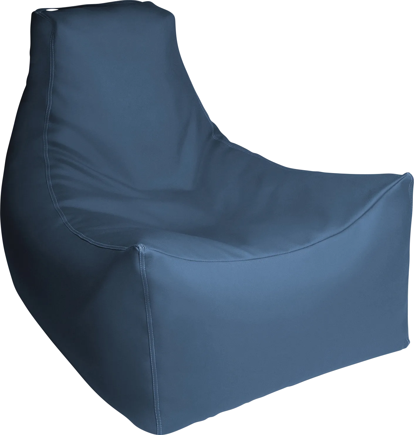 Kids Wilfy Royal Blue Large Bean Bag Chair - Thumbnail - Image 1