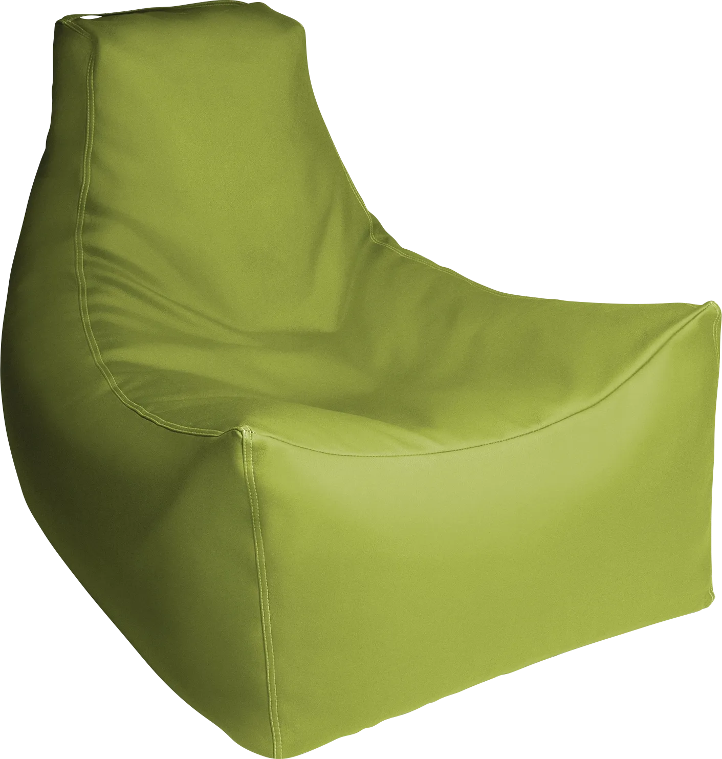 Kids Wilfy Green Large Bean Bag Chair - Image 1