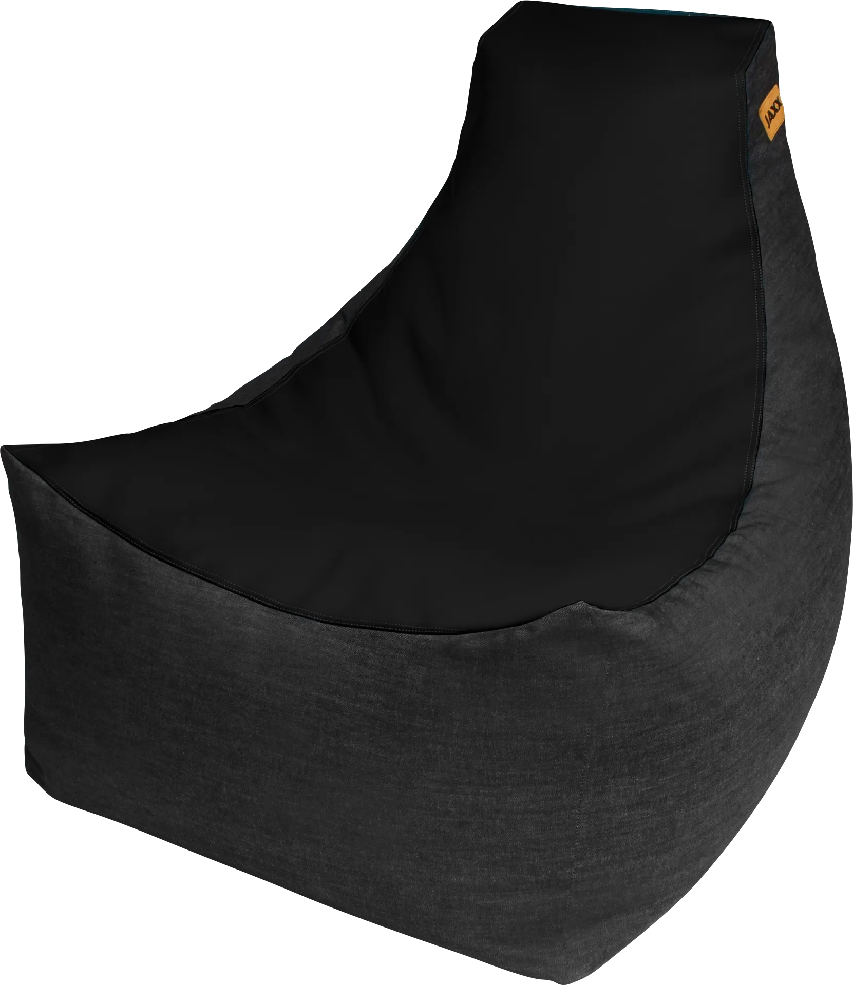 Kids Azani Black Gaming Bean Bag Chair - Image 1