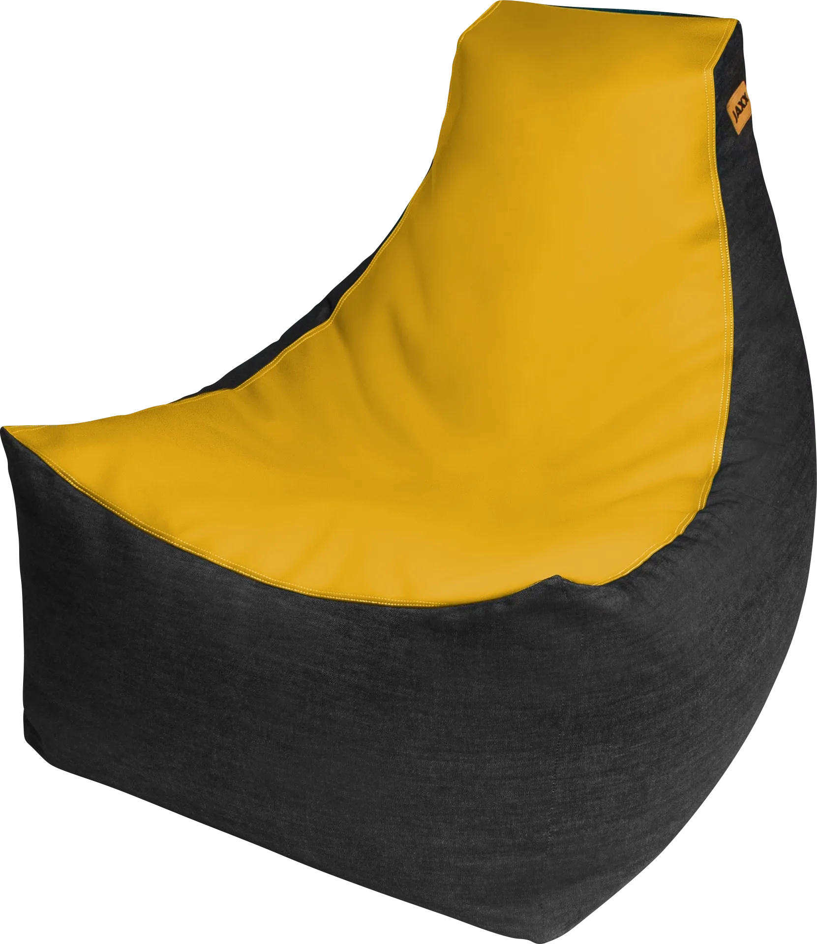 Kids Azani Yellow Gaming Bean Bag Chair - Image 1