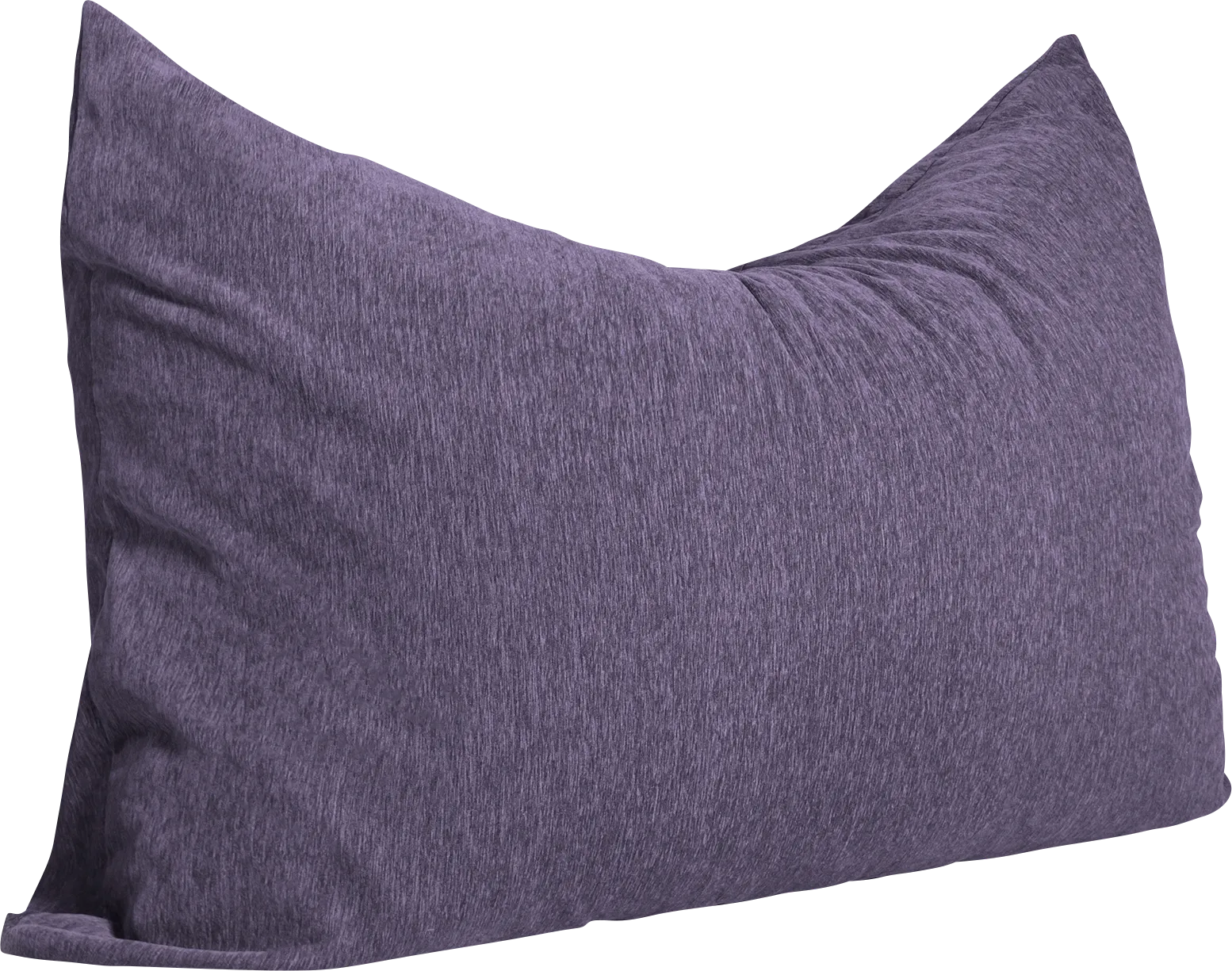 Kids Kimmy Purple Large Bean Bag Chair and Floor Pillow - Image 1