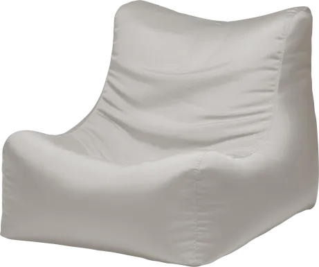 Kids Chatty Garden White Indoor/Outdoor Bean Bag Chair