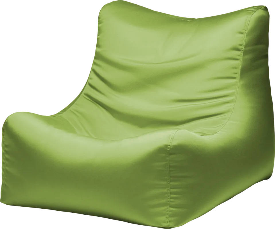 Kids Chatty Garden Green Indoor/Outdoor Bean Bag Chair