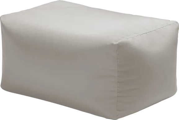 Kids Chatty Garden White Indoor/Outdoor Ottoman