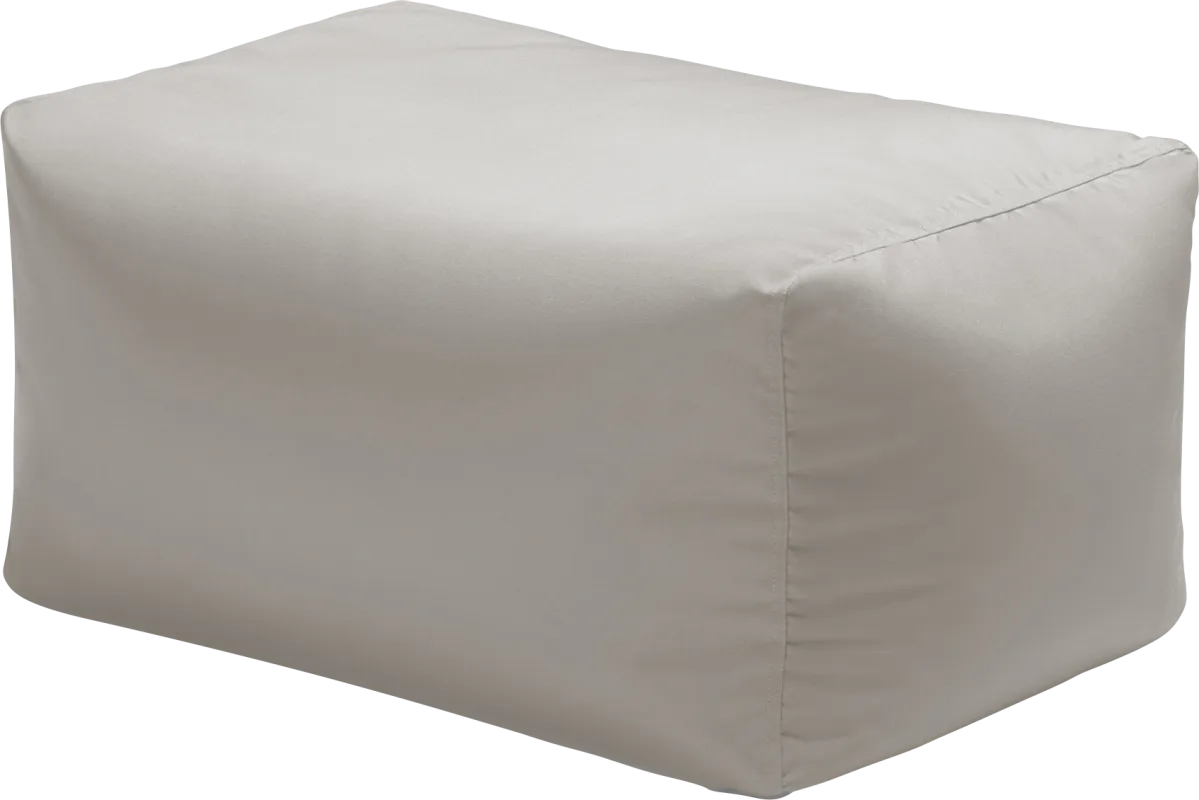 Kids Chatty Garden White Indoor/Outdoor Ottoman